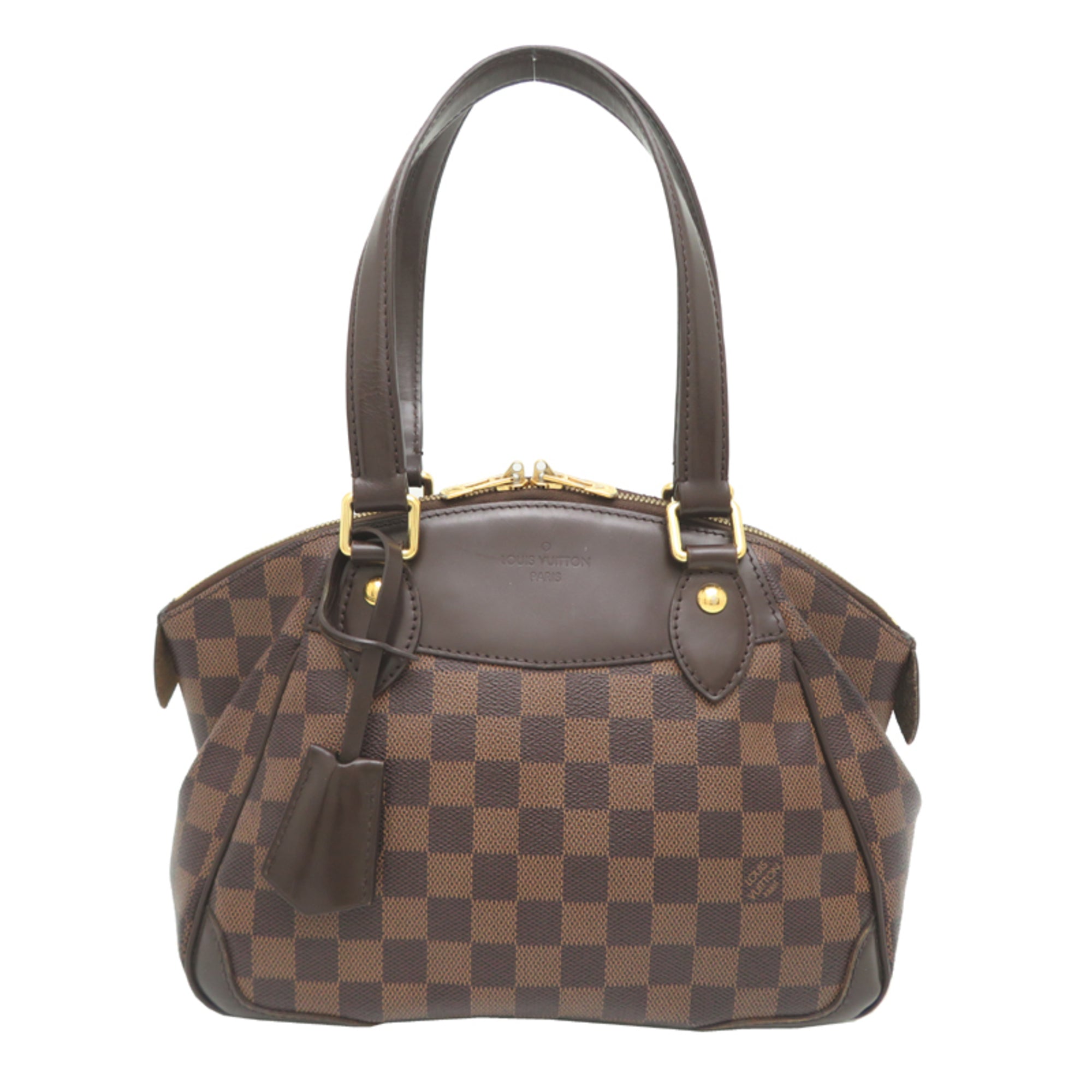 Louis Vuitton Brown Damier Canvas Handbag (Pre-Owned)