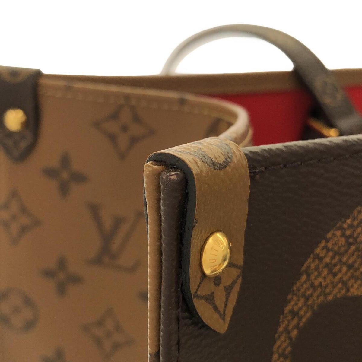 Louis Vuitton Brown Coated Canvas Handbag (Pre-Owned)