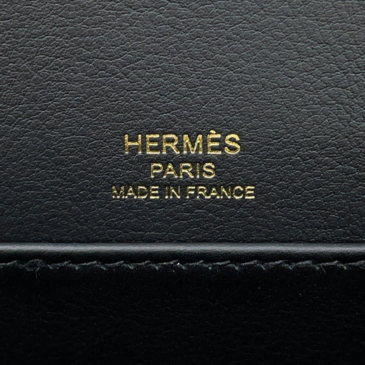 Hermes Black Epsom Leather Shoulder Bag (Pre-Owned)