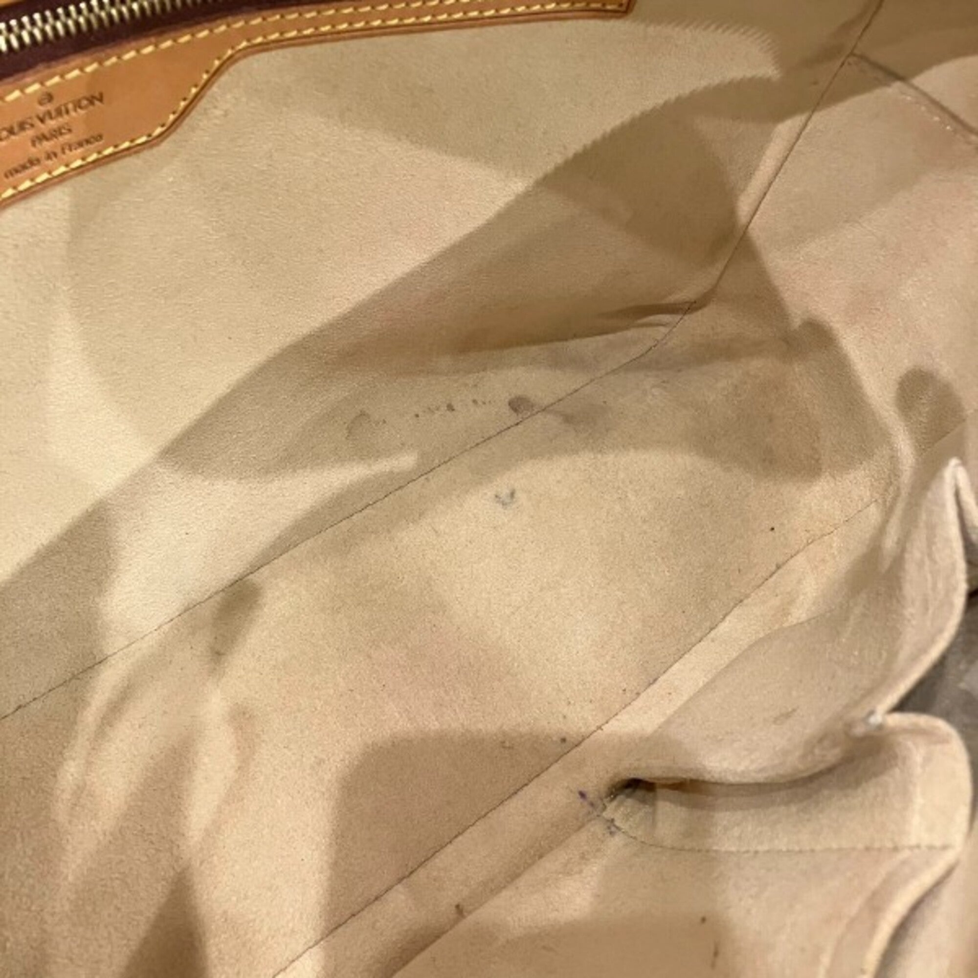 Louis Vuitton Brown Monogram Handbag Shoulder Bag (Pre-Owned)