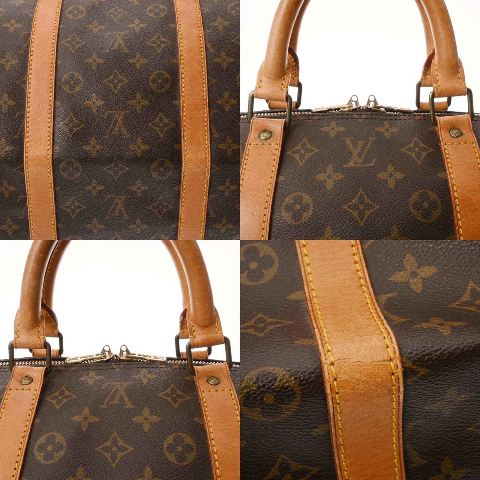Louis Vuitton Brown Monogram Boston Bag (Pre-Owned)