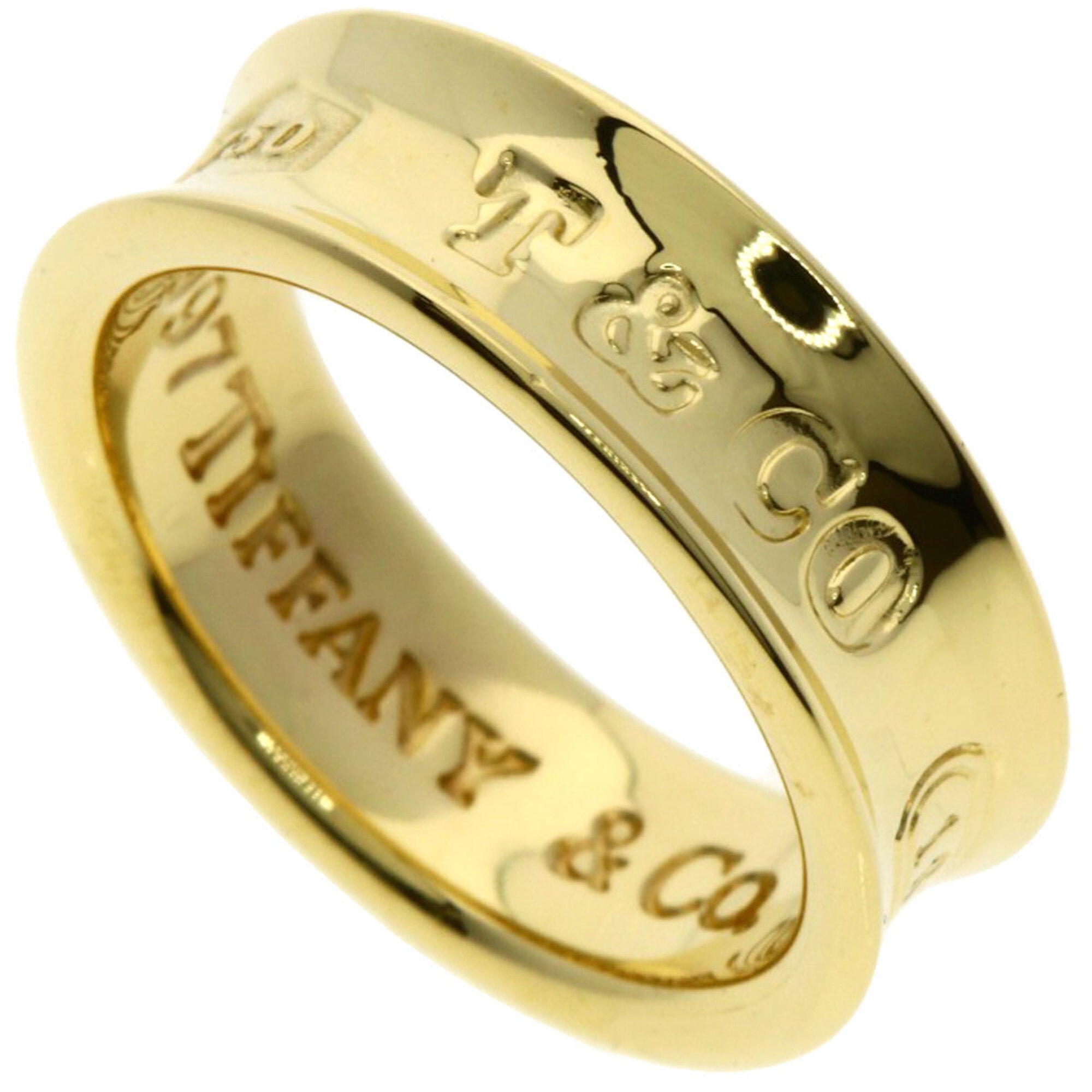 Tiffany Yellow Gold (18K) Band Ring (Pre-Owned)