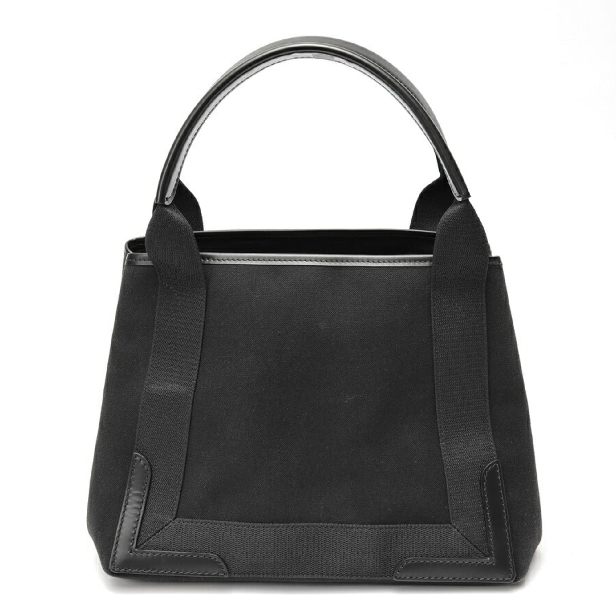 Balenciaga Black Canvas Leather Tote Bag (Pre-Owned)