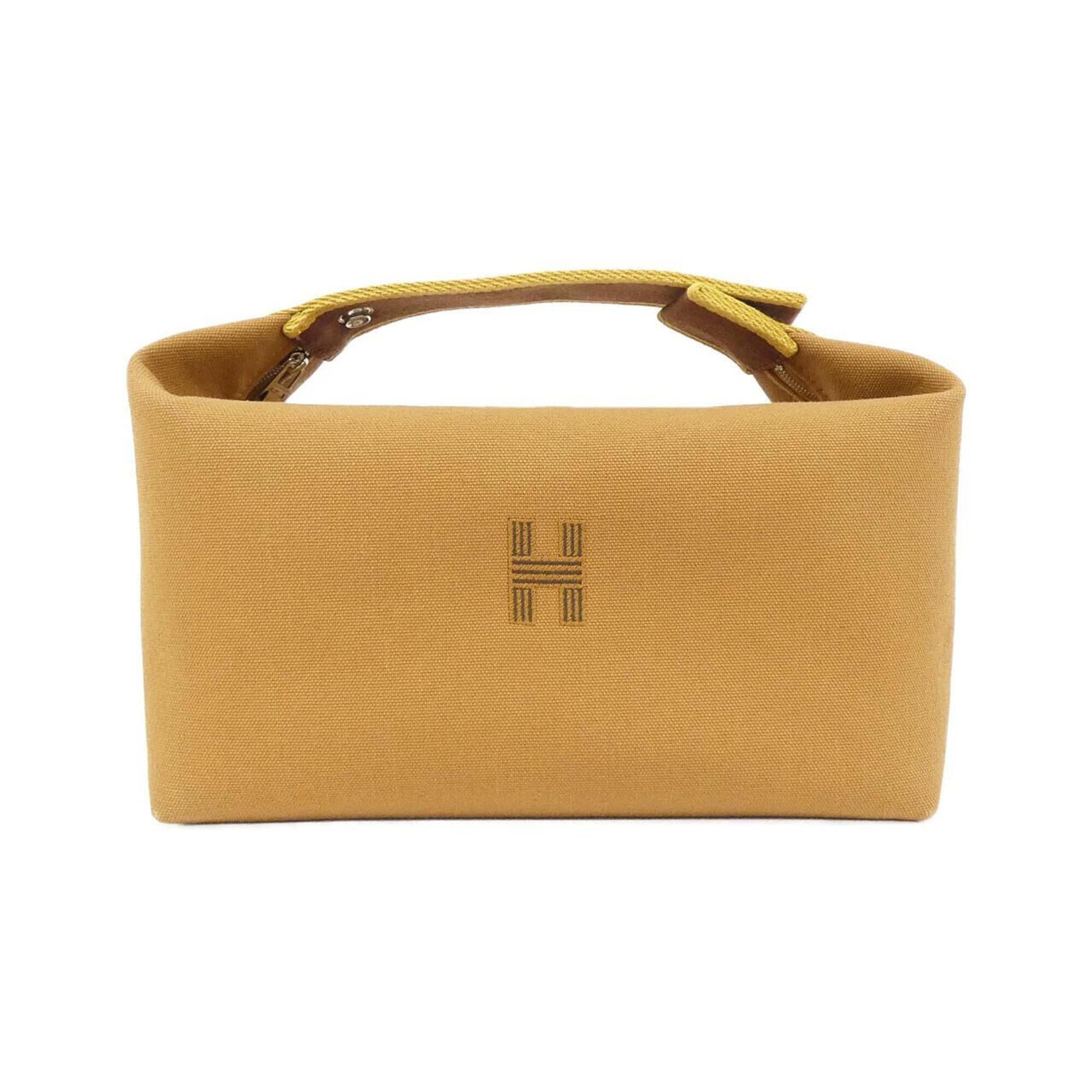 Hermes Black Canvas Handbag Pouch (Pre-Owned)