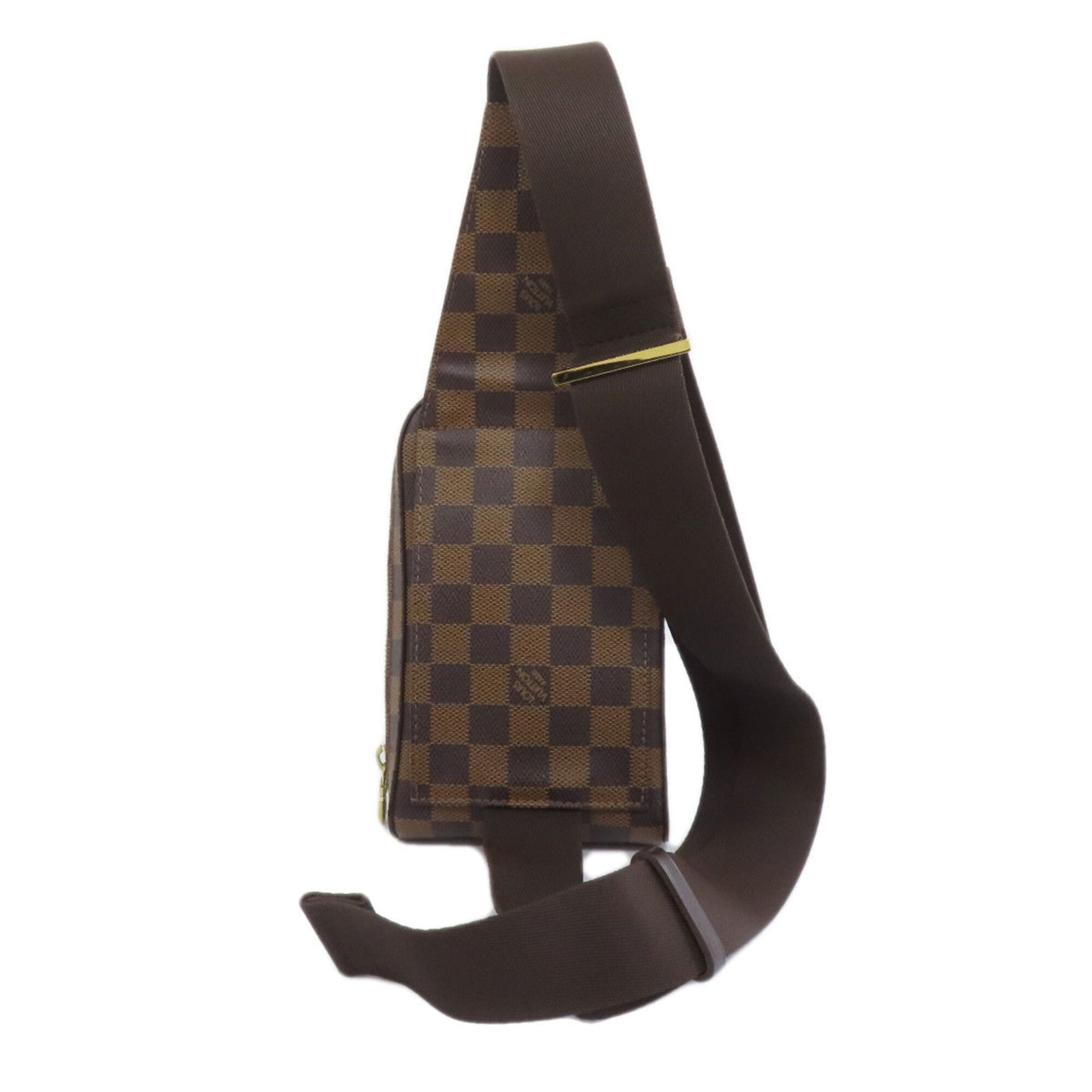 Louis Vuitton Damier Damier Canvas Ebene Damier Canvas Sling Bag (Pre-Owned)
