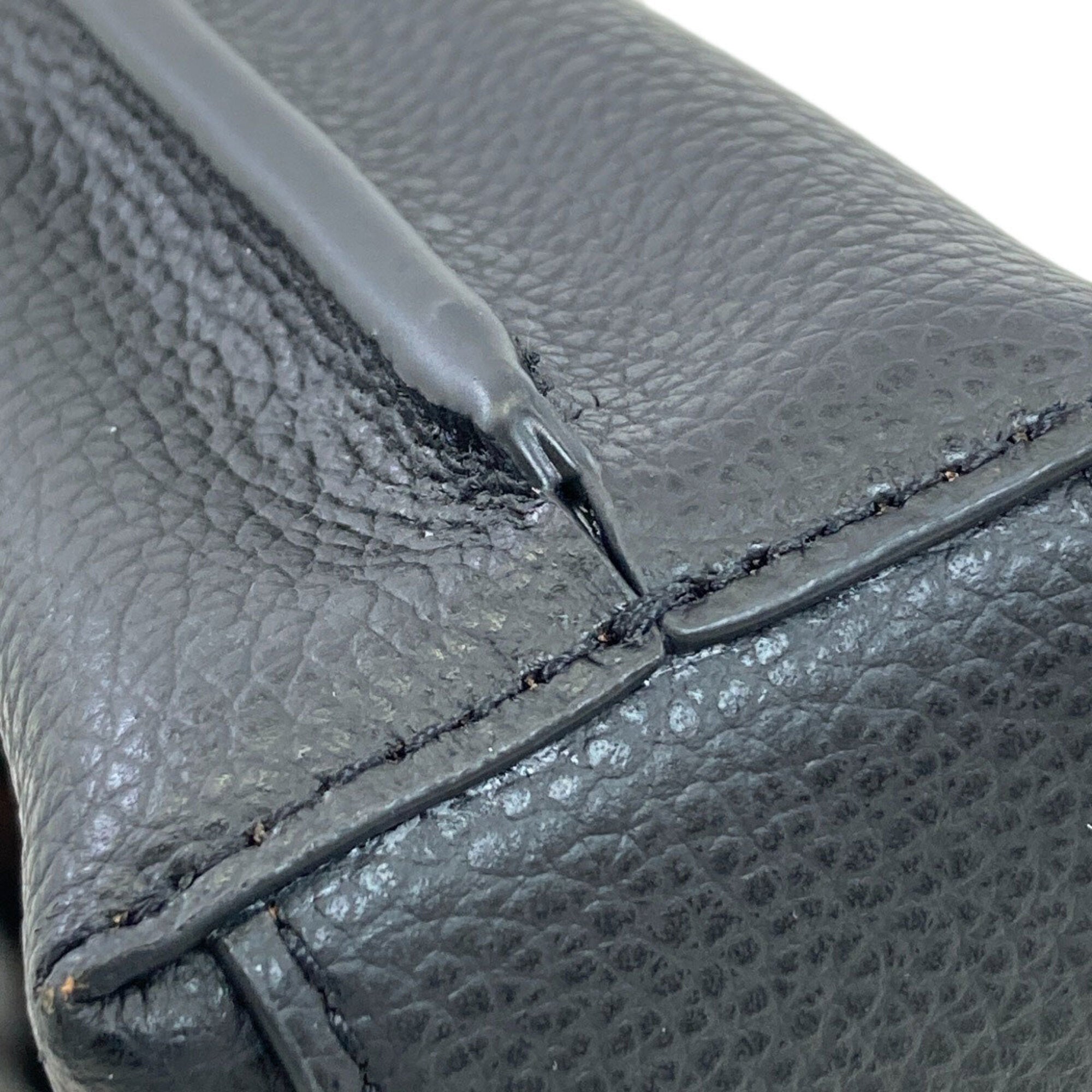 Tory Burch Black Leather Handbag (Pre-Owned)