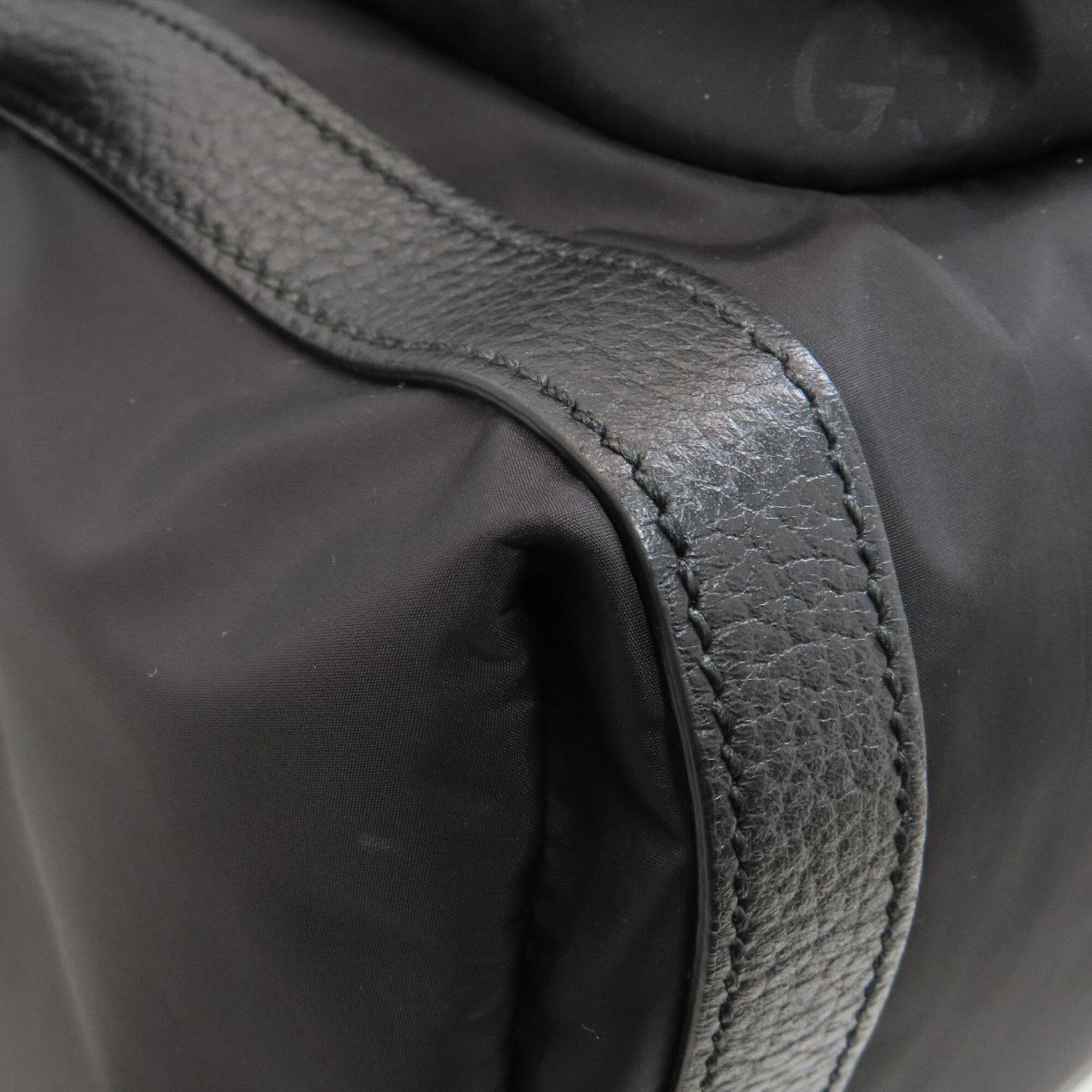 Gucci Black Nylon Backpack (Pre-Owned)