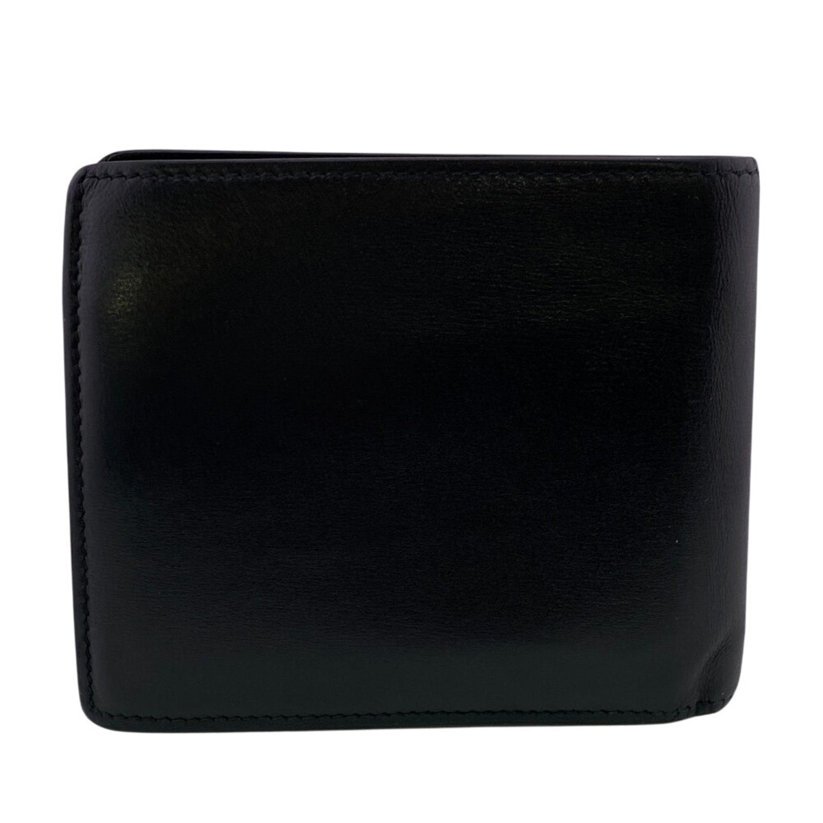Yves Saint Laurent Black Leather Wallet (Bi-Fold) (Pre-Owned)
