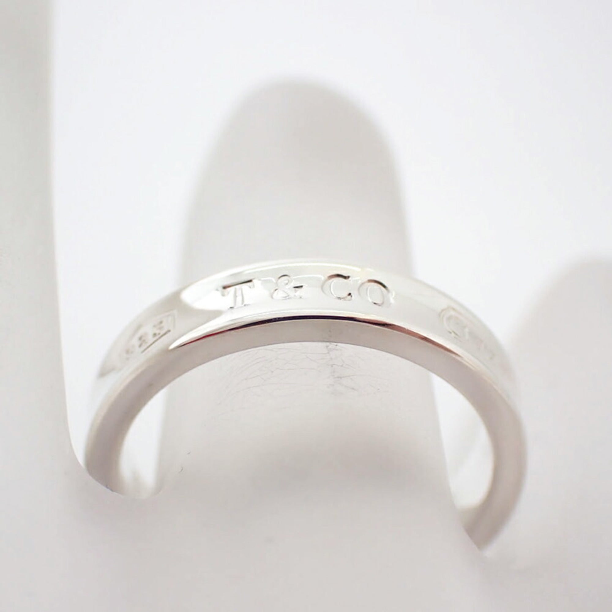 Tiffany Sterling Silver 925 Band Ring (Pre-Owned)