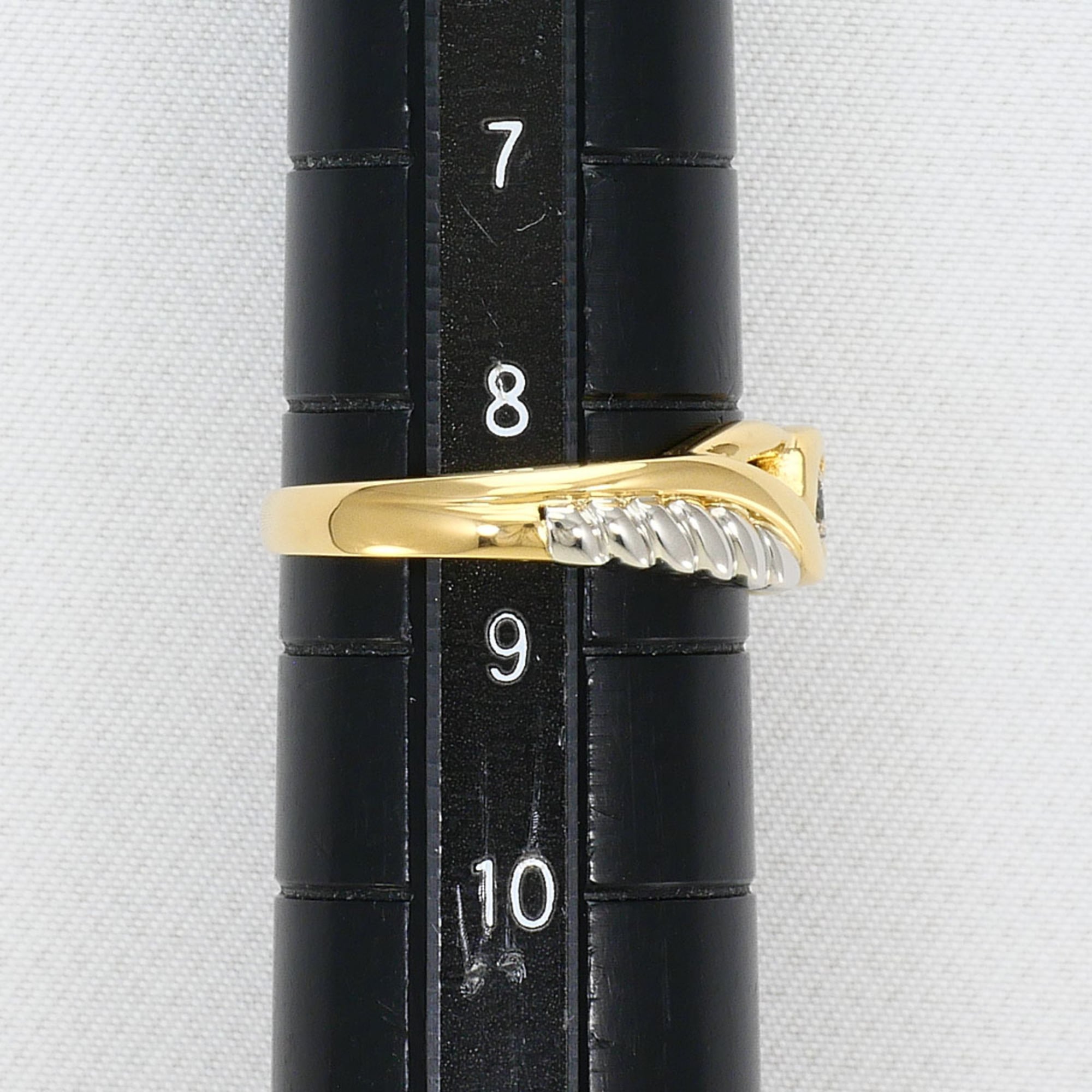 Unbranded Platinum Yellow Gold Yellow Gold (18K) Platinum Band Ring (Pre-Owned)