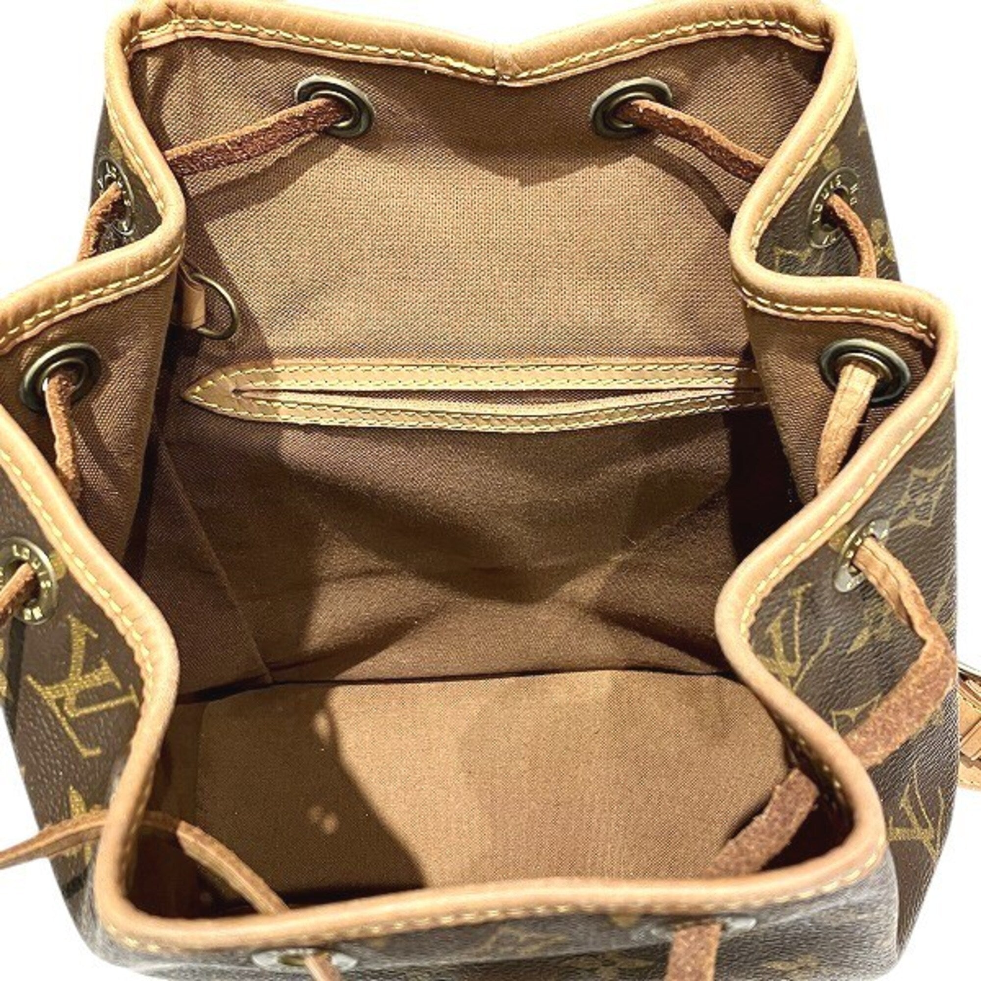 Louis Vuitton Brown Monogram Backpack (Pre-Owned)
