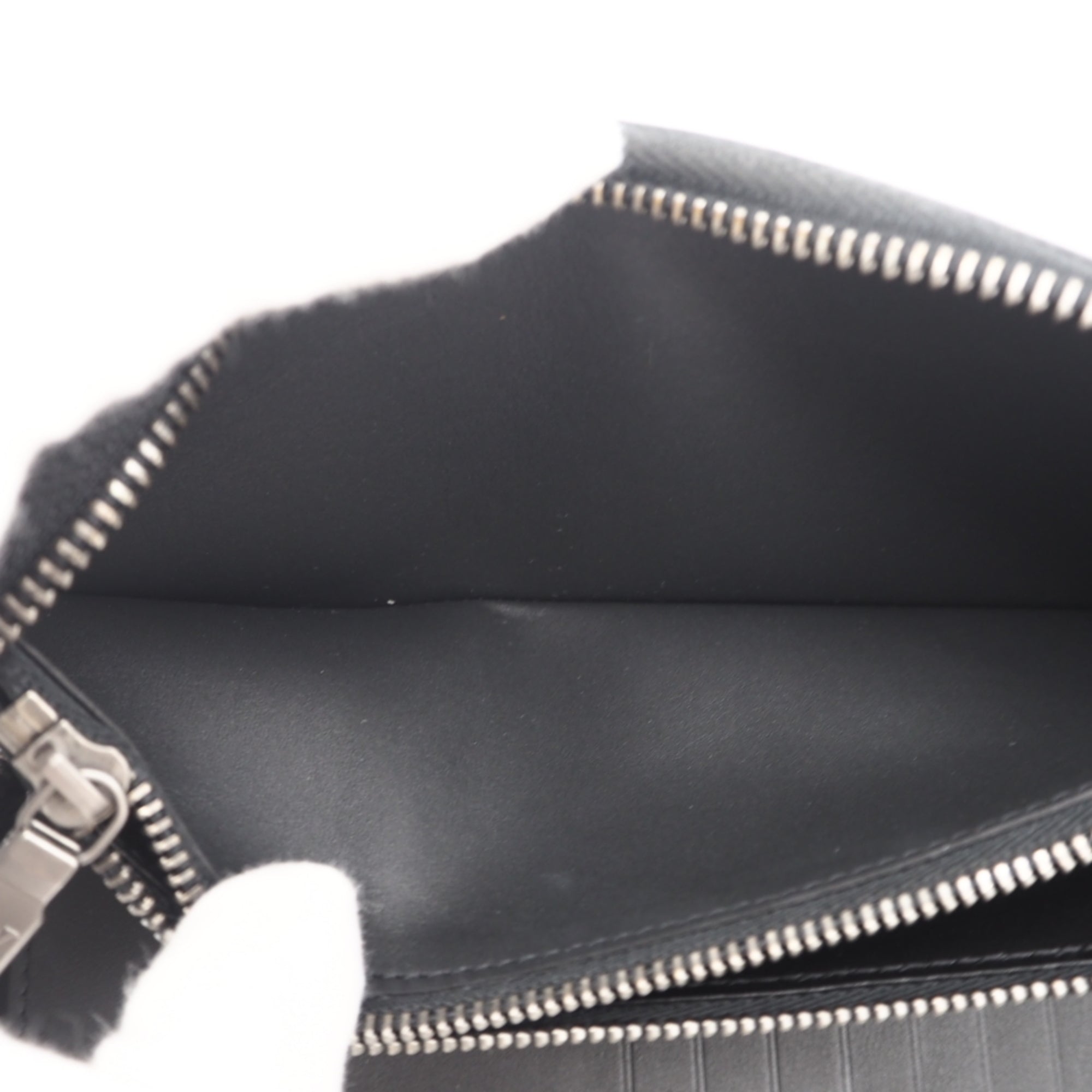 Louis Vuitton Black Damier Canvas Infini Onyx Damier Infini Long Wallet (Bi-Fold) (Pre-Owned)