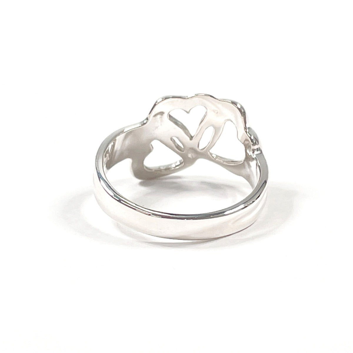 Tiffany Silver Silver 925 Band Ring (Pre-Owned)