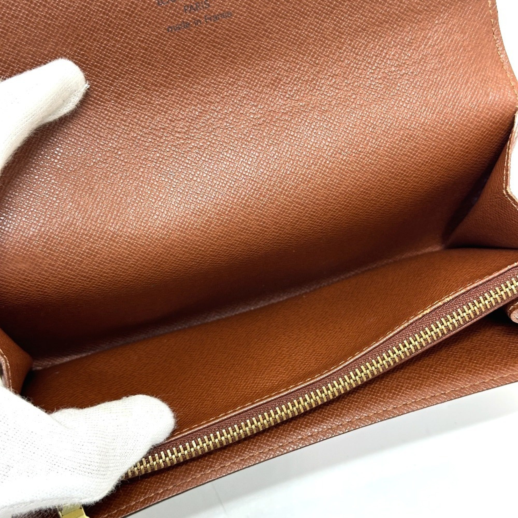 Louis Vuitton Brown Galle Monogram Monogram Long Wallet (Bi-Fold) (Pre-Owned)