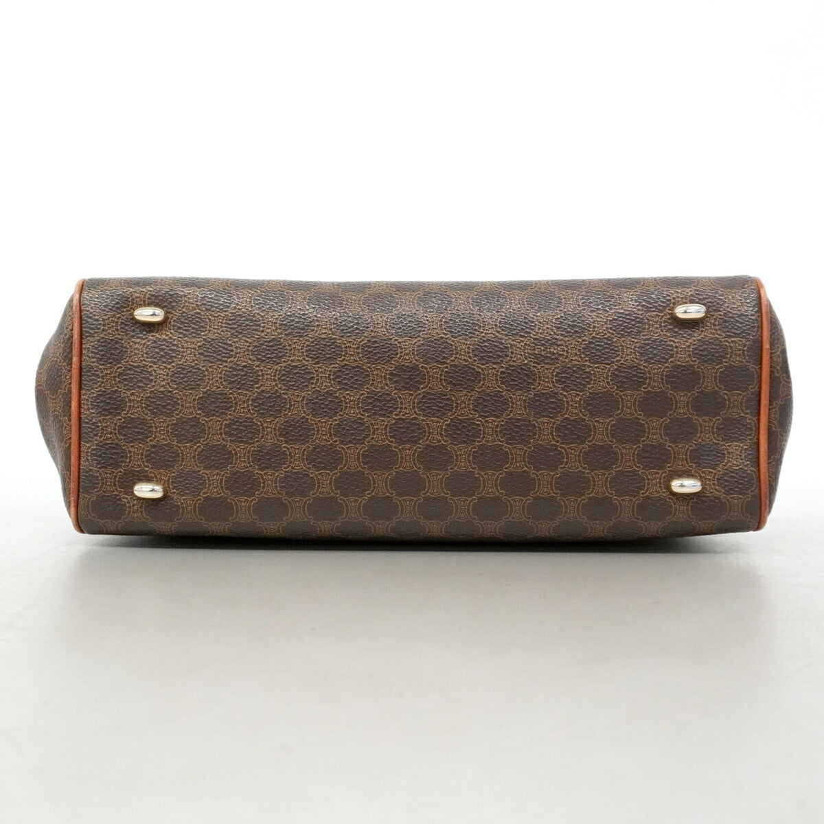 Celine Brown Pvc Handbag (Pre-Owned)
