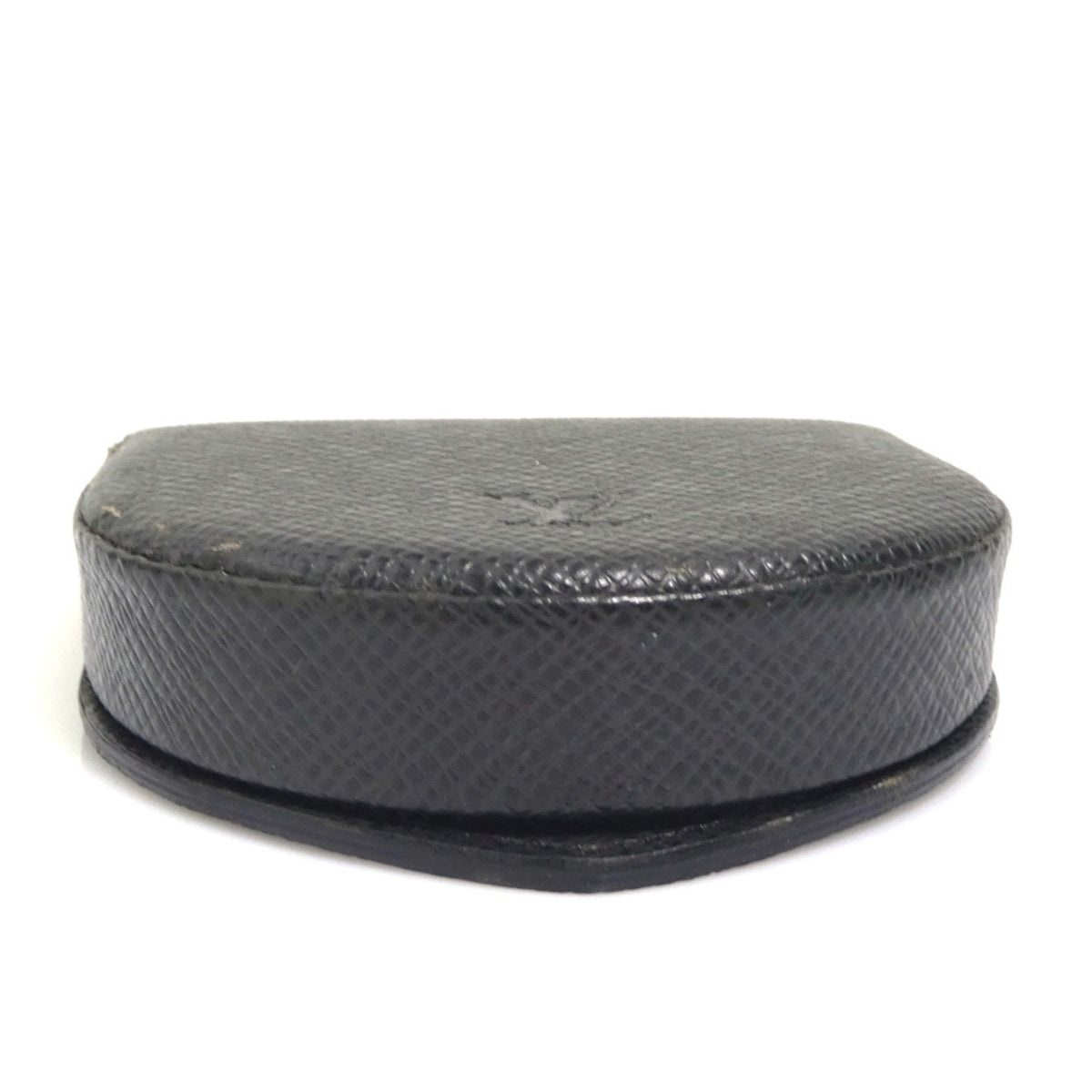 Louis Vuitton Black Taiga Leather Coin Purse/Coin Case (Pre-Owned)