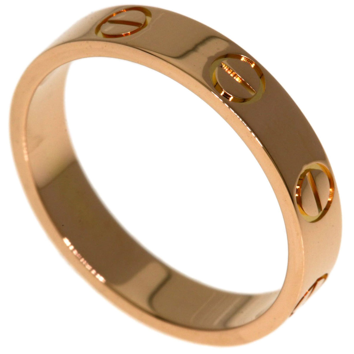 Cartier Pink Gold (18K) Band Ring (Pre-Owned)