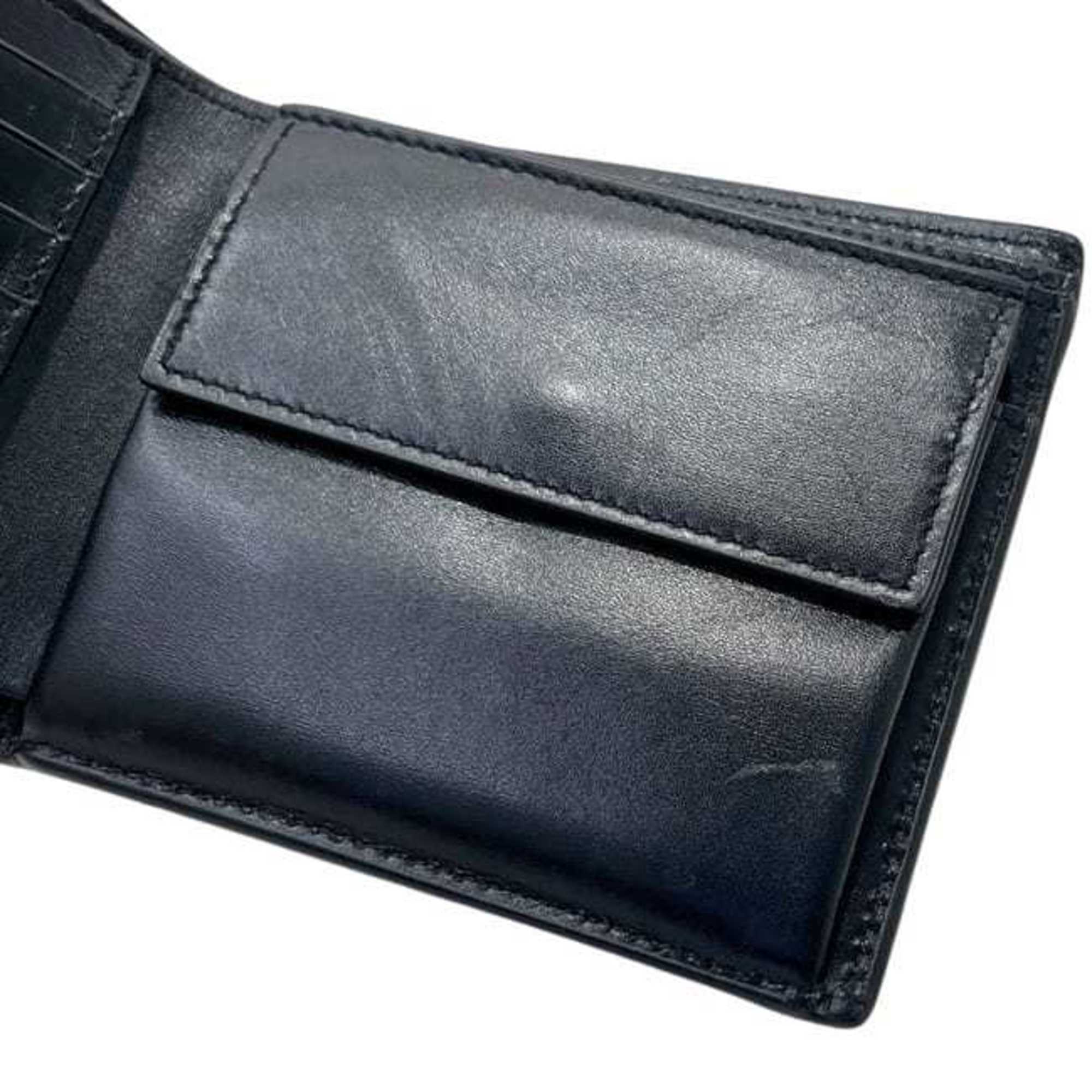Saint Laurent Black Leather Wallet (Bi-Fold) (Pre-Owned)