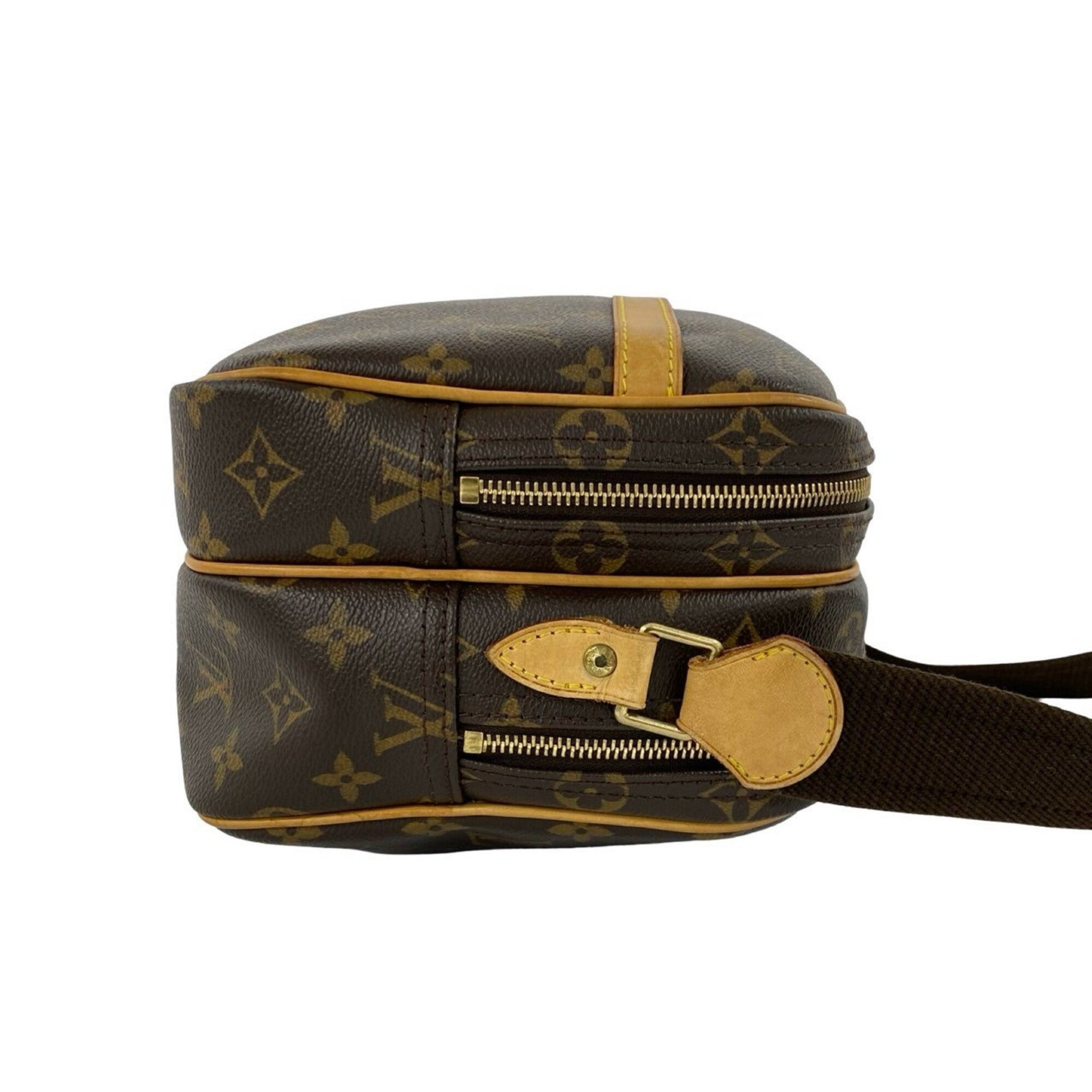 Louis Vuitton Brown Leather Pvc Pochette Shoulder Bag (Pre-Owned)