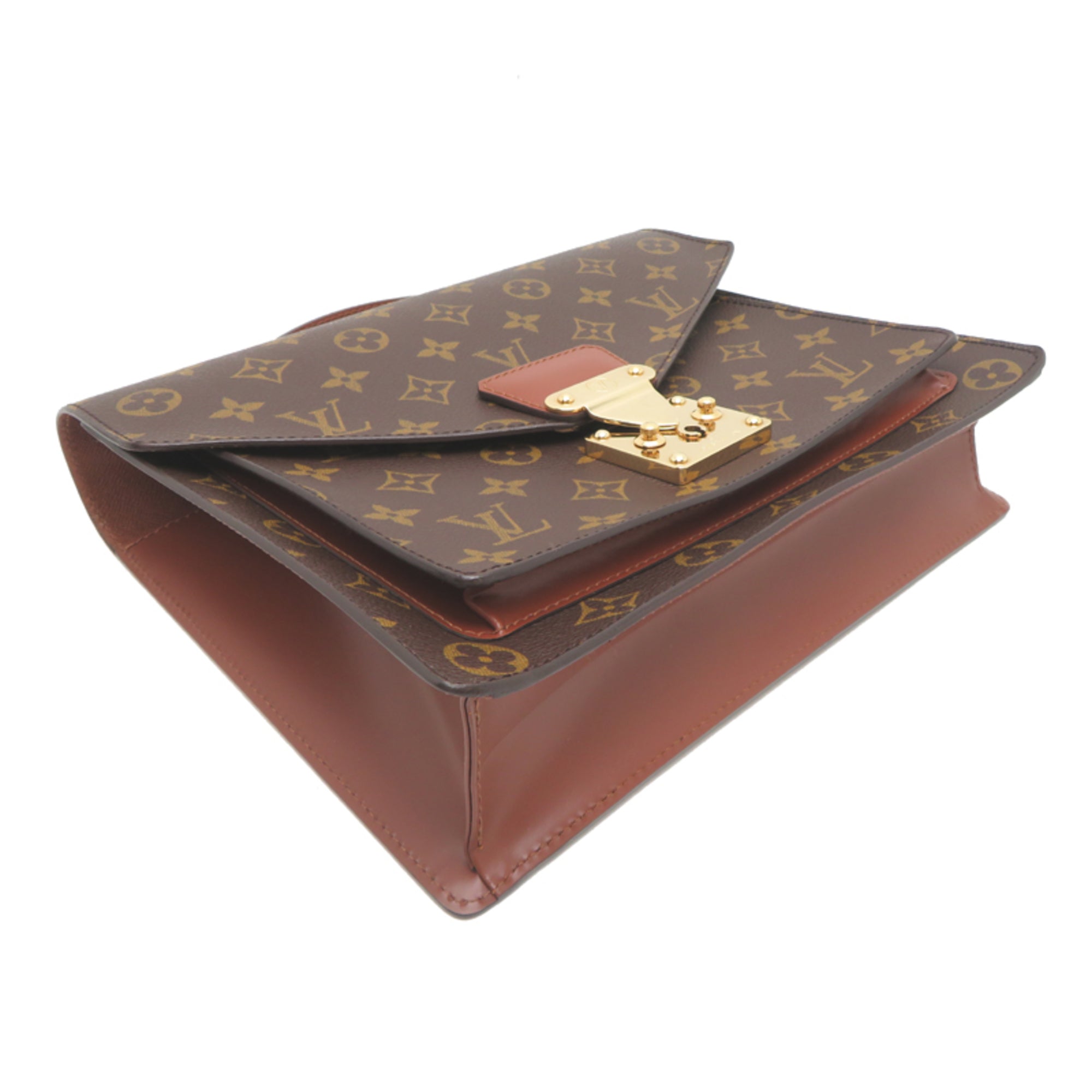 Louis Vuitton Brown Monogram Handbag (Pre-Owned)