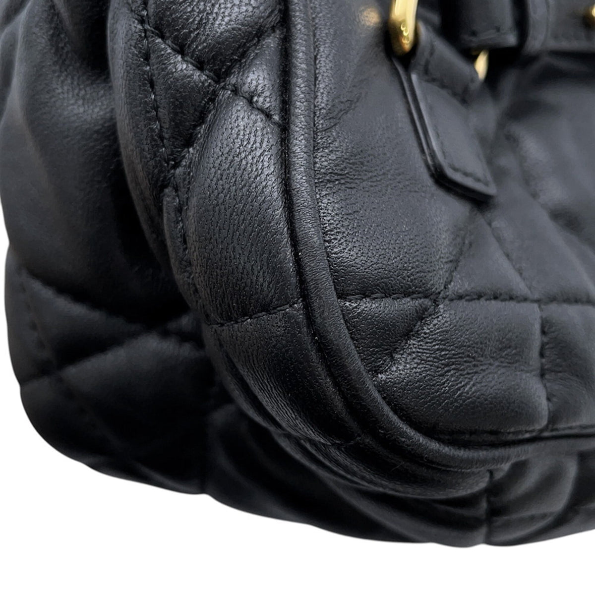 Christian Dior Black Leather Handbag (Pre-Owned)