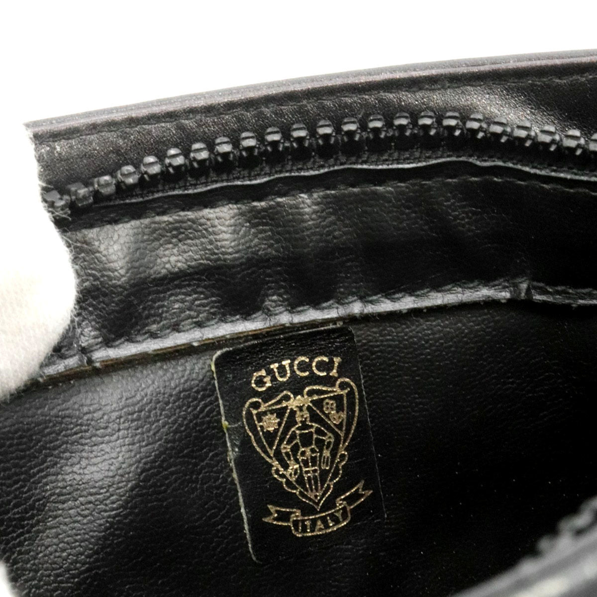 Gucci Black Leather Shoulder Bag (Pre-Owned)