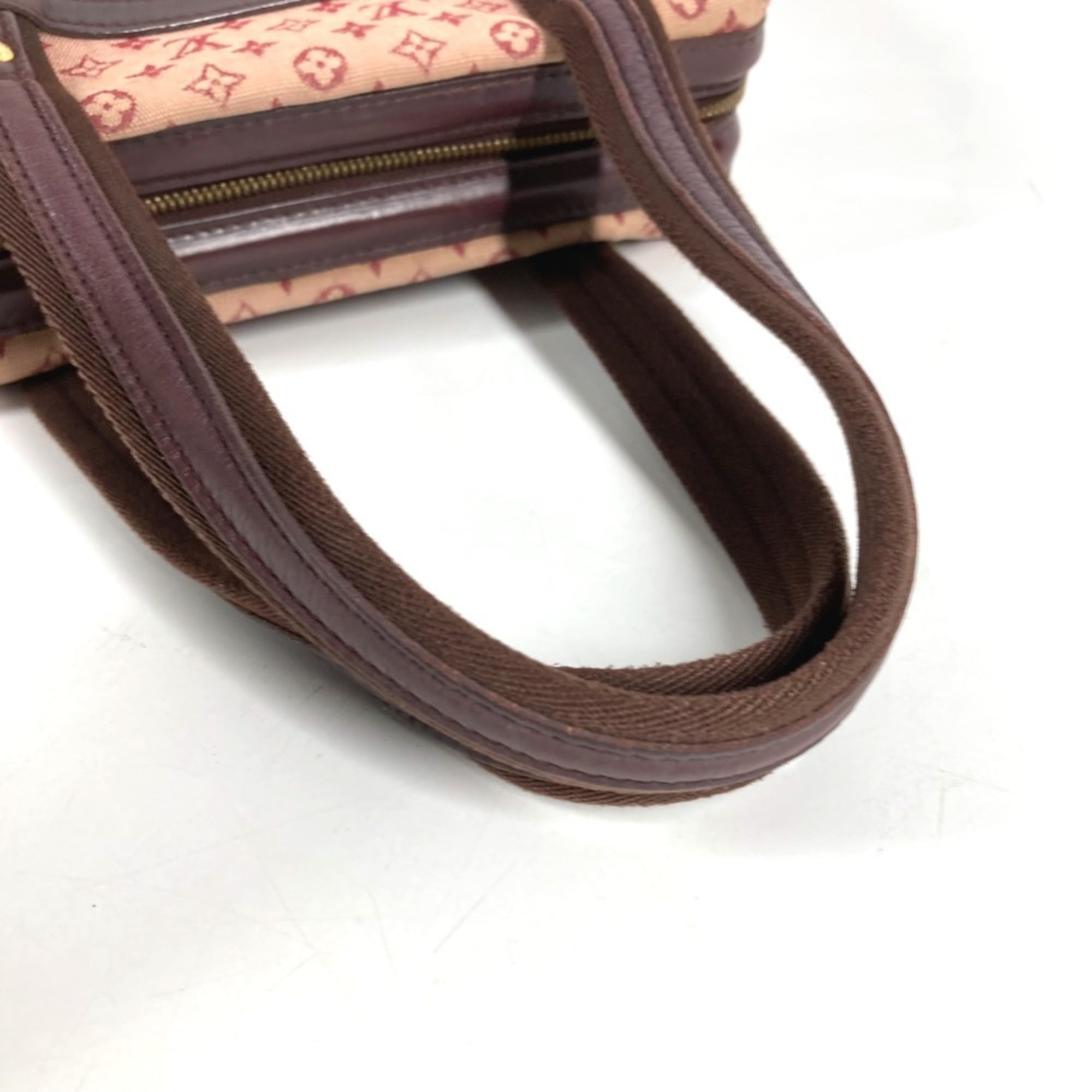 Louis Vuitton Cerise Red Color Monogram Mini Boston Bag Handbag (Pre-Owned)