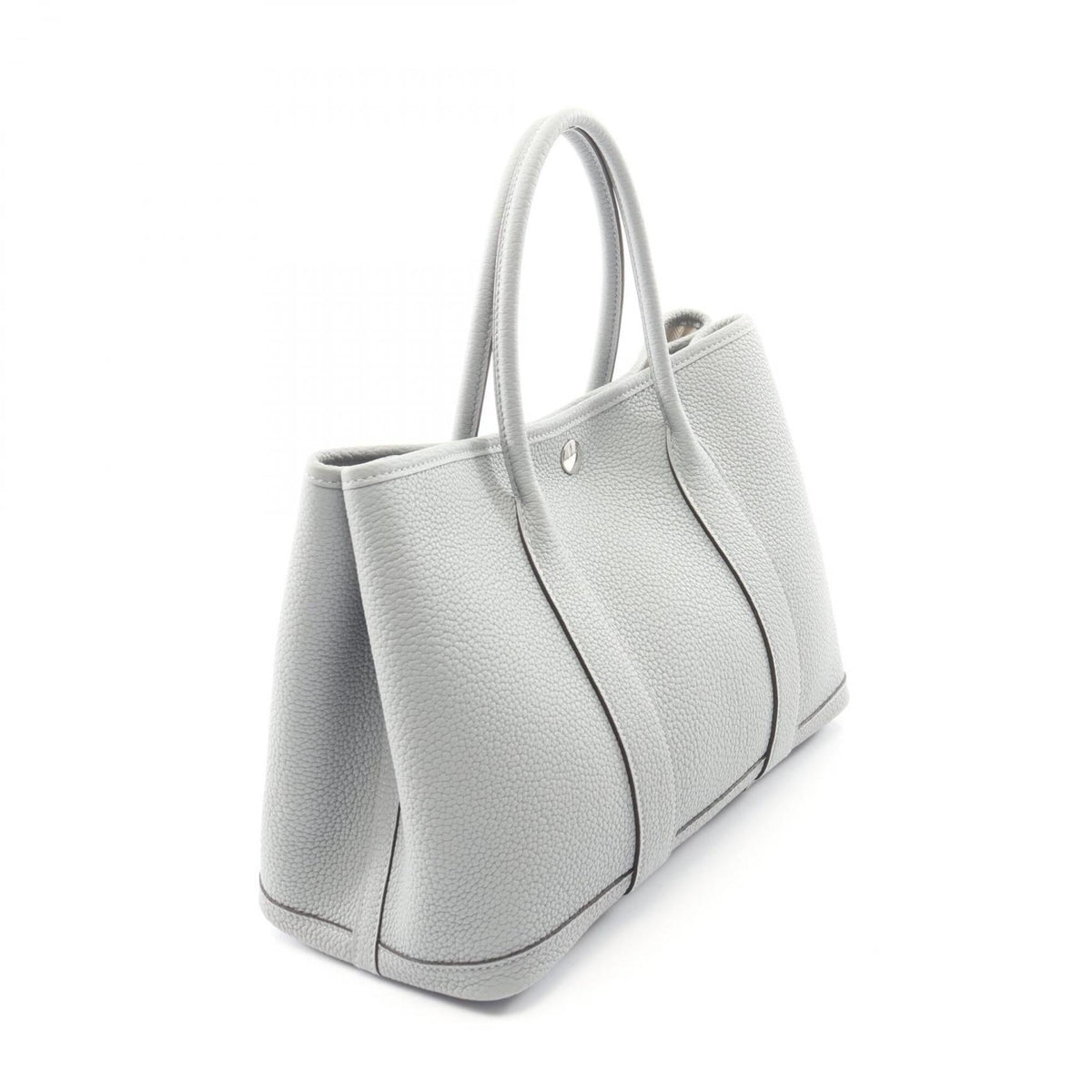Hermes Gray Negonda Leather Handbag Tote Bag (Pre-Owned)