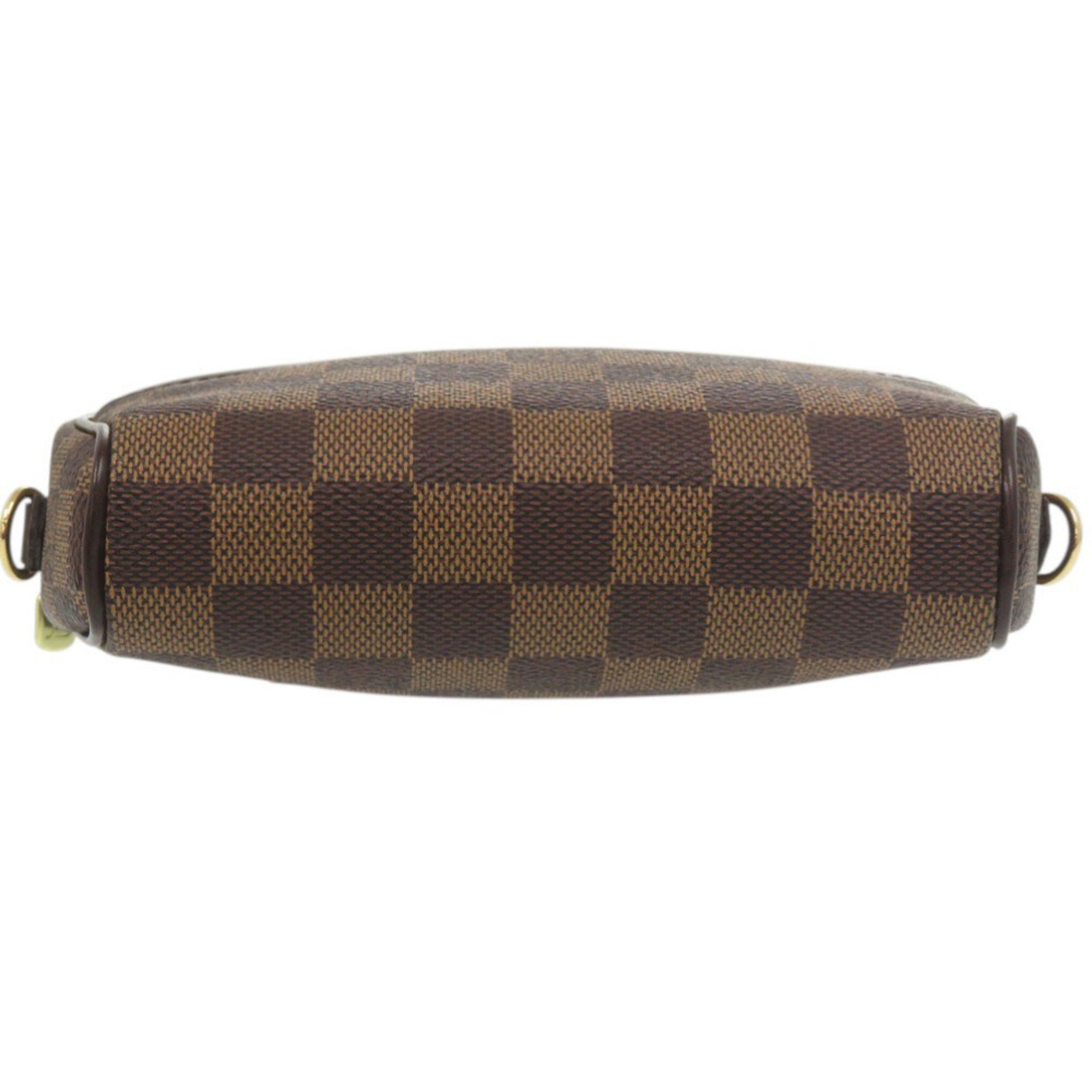 Louis Vuitton Brown Damier Canvas Pochette Shoulder Bag (Pre-Owned)