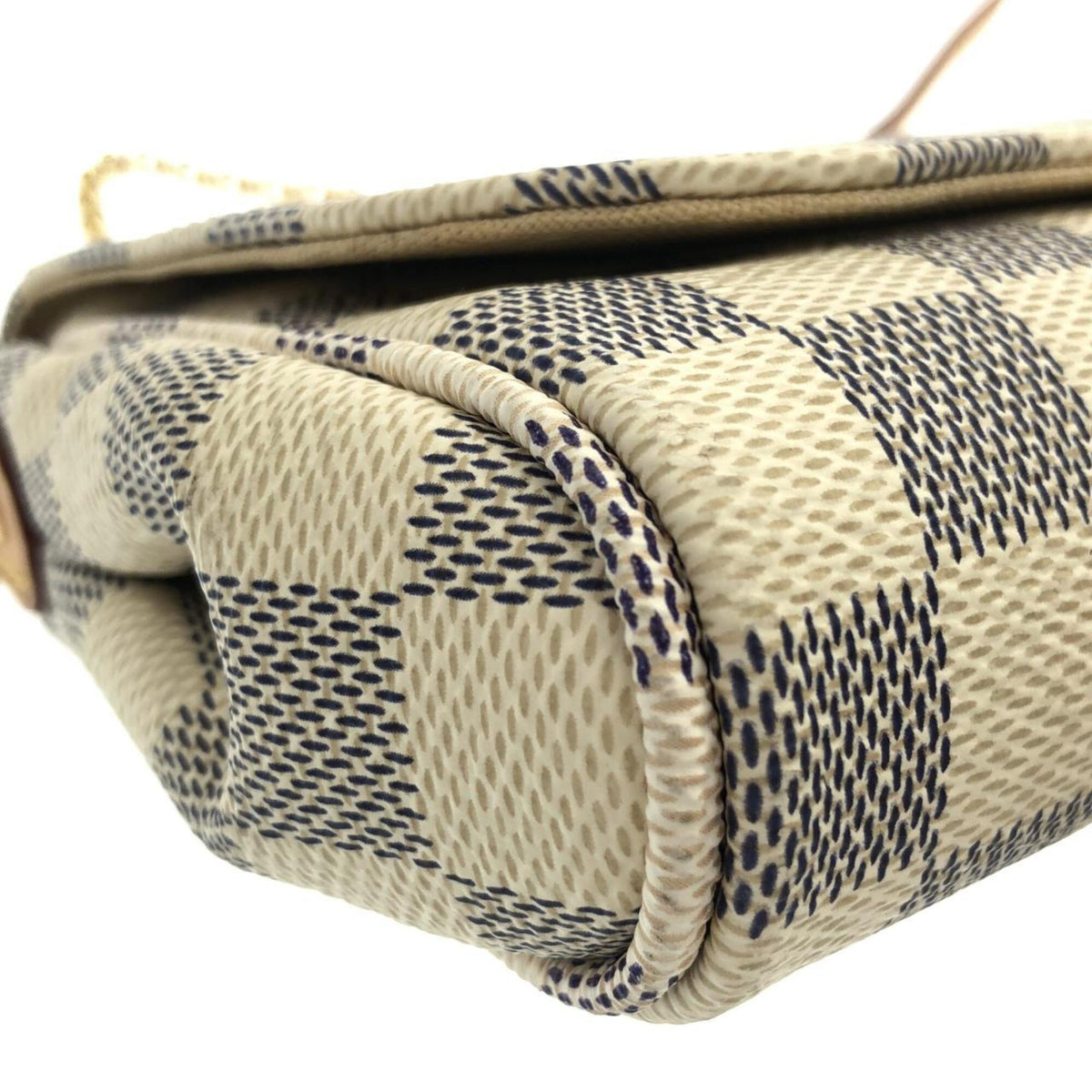 Louis Vuitton Azur Coated Canvas Shoulder Bag (Pre-Owned)
