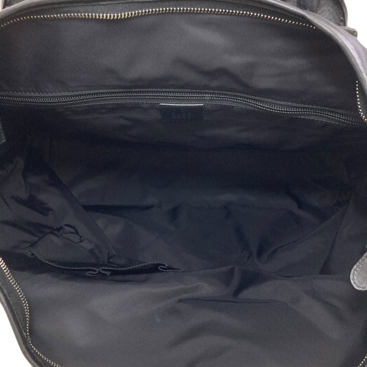 Gucci Black Canvas Boston Bag (Pre-Owned)