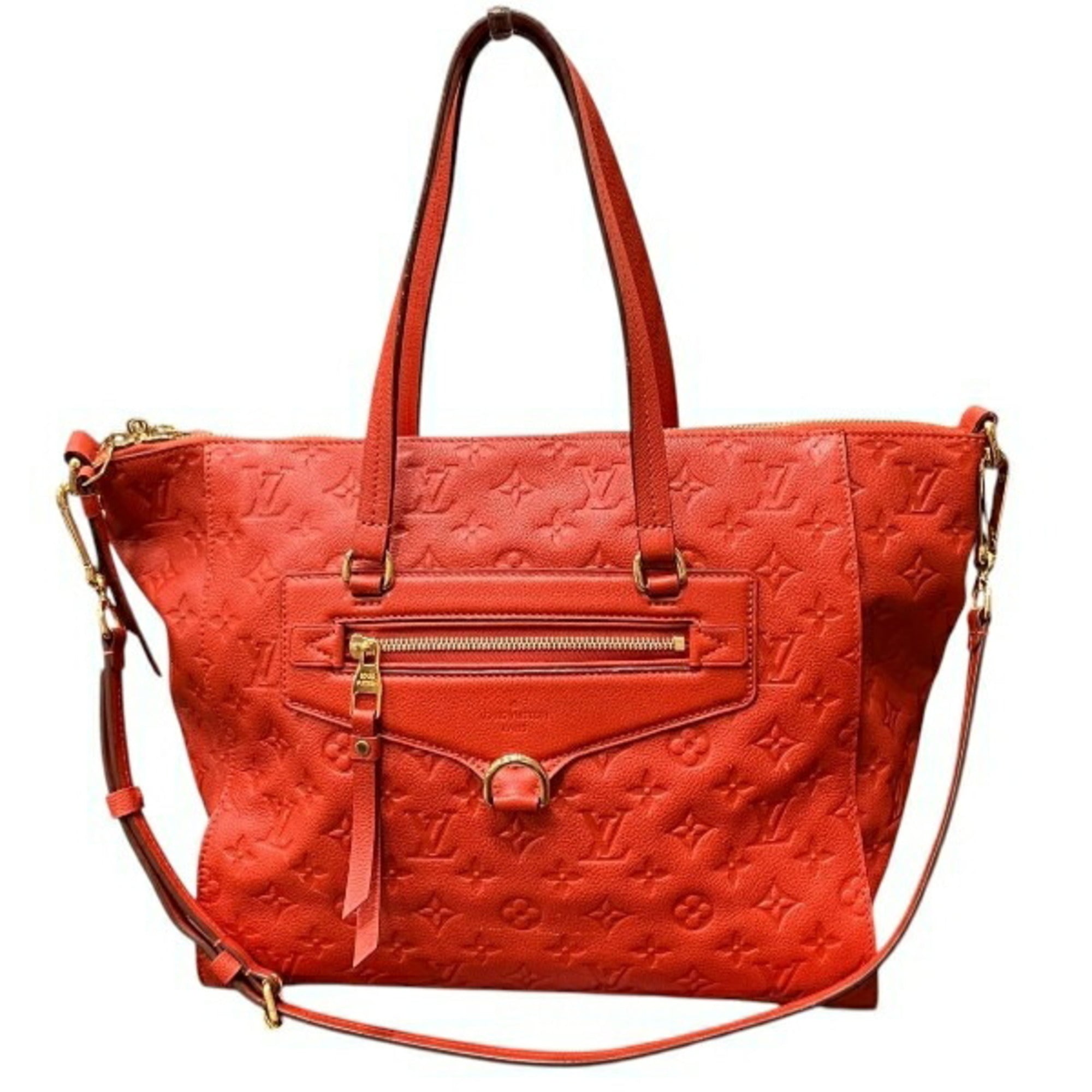 Louis Vuitton Auriane Monogram Canvas Pvc Coated Canvas Handbag Tote Bag (Pre-Owned)