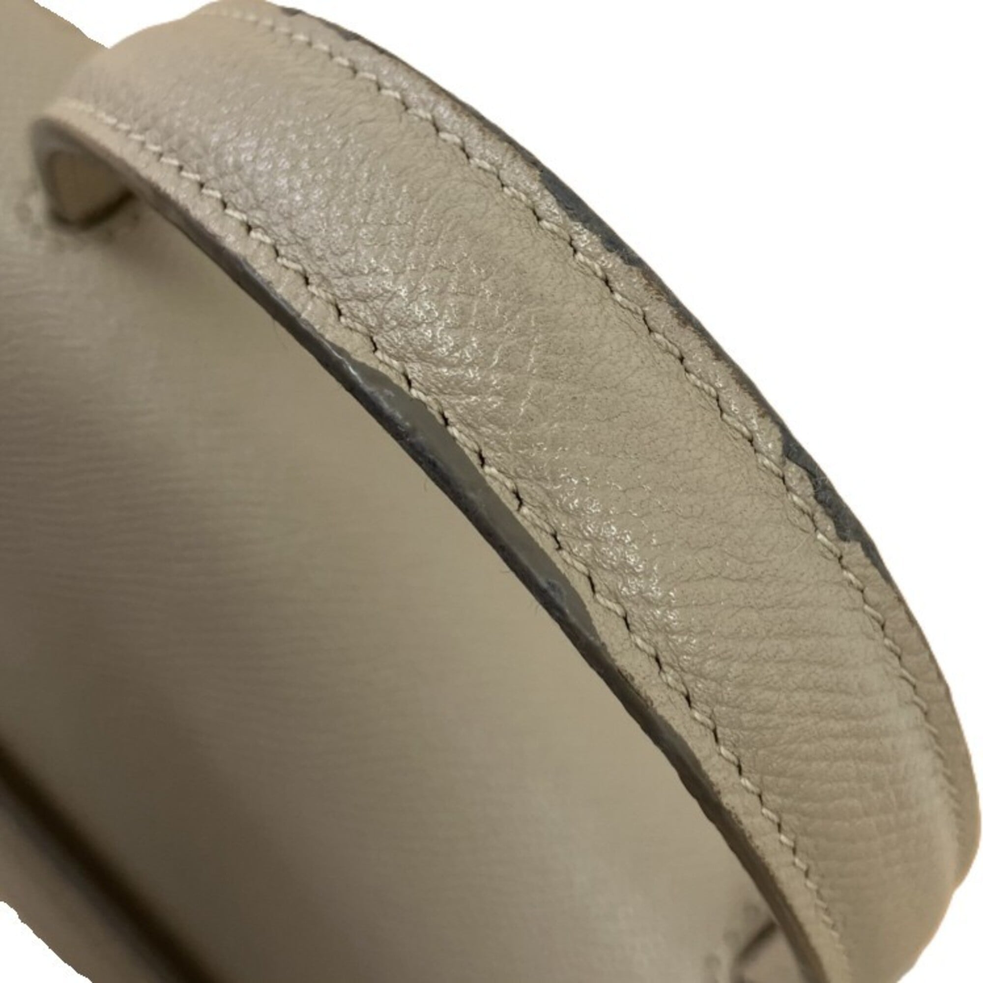 Celine Beige Leather Handbag Shoulder Bag (Pre-Owned)