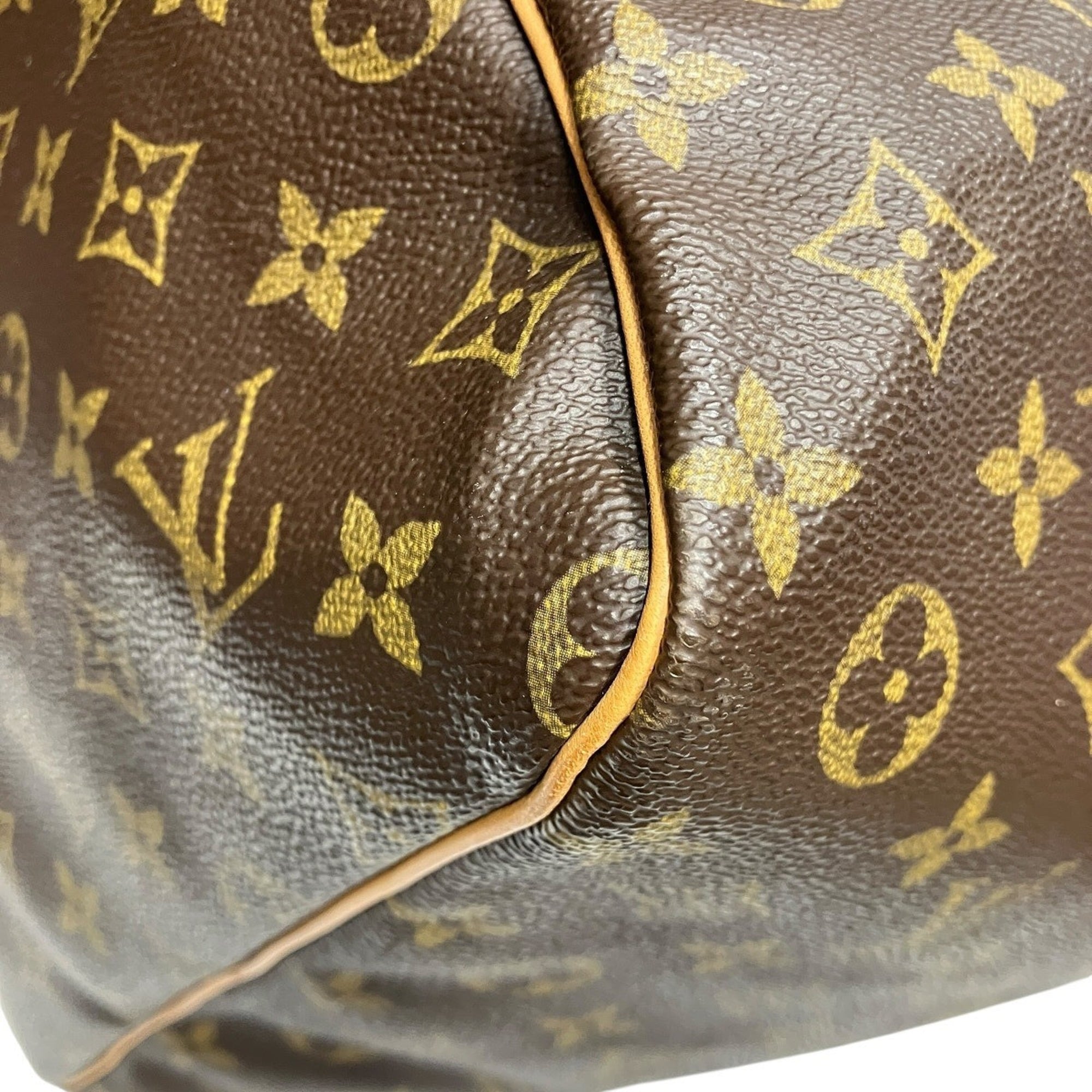Louis Vuitton Brown Monogram Boston Bag (Pre-Owned)