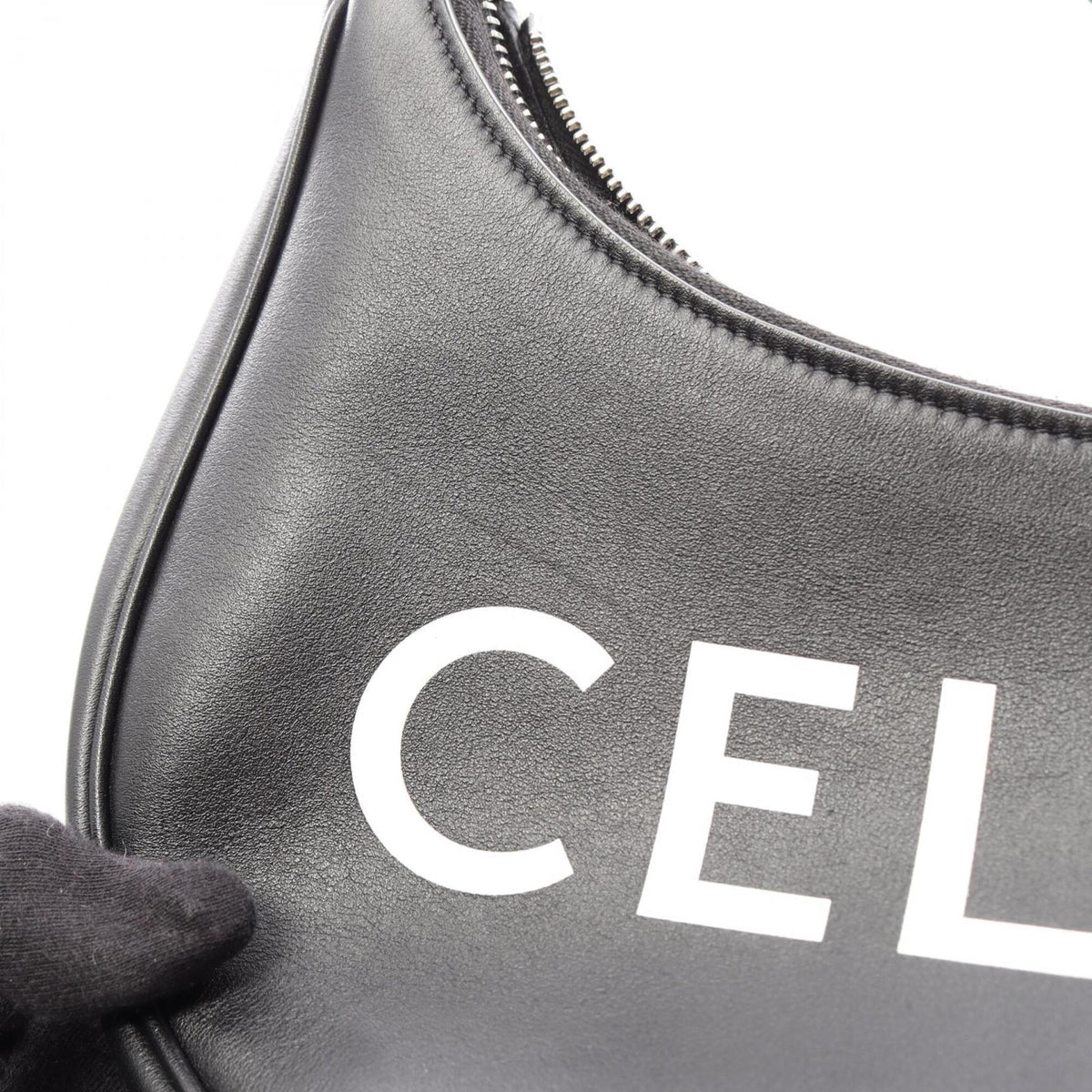 Celine Black Leather Handbag (Pre-Owned)
