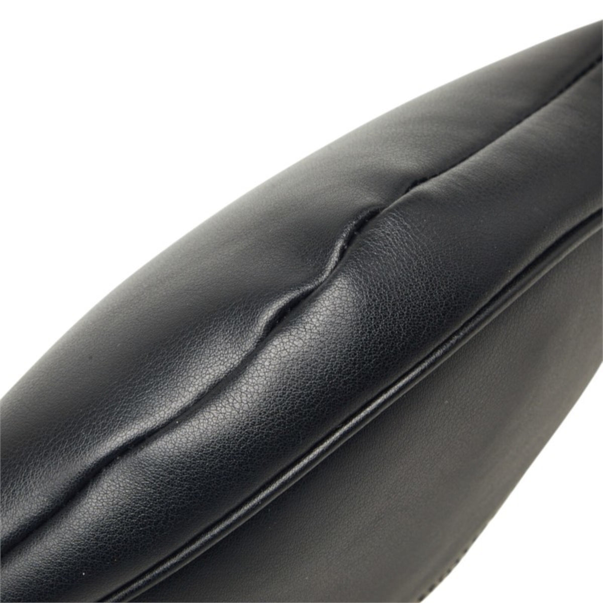 Coach Black Leather Fanny Pack (Pre-Owned)