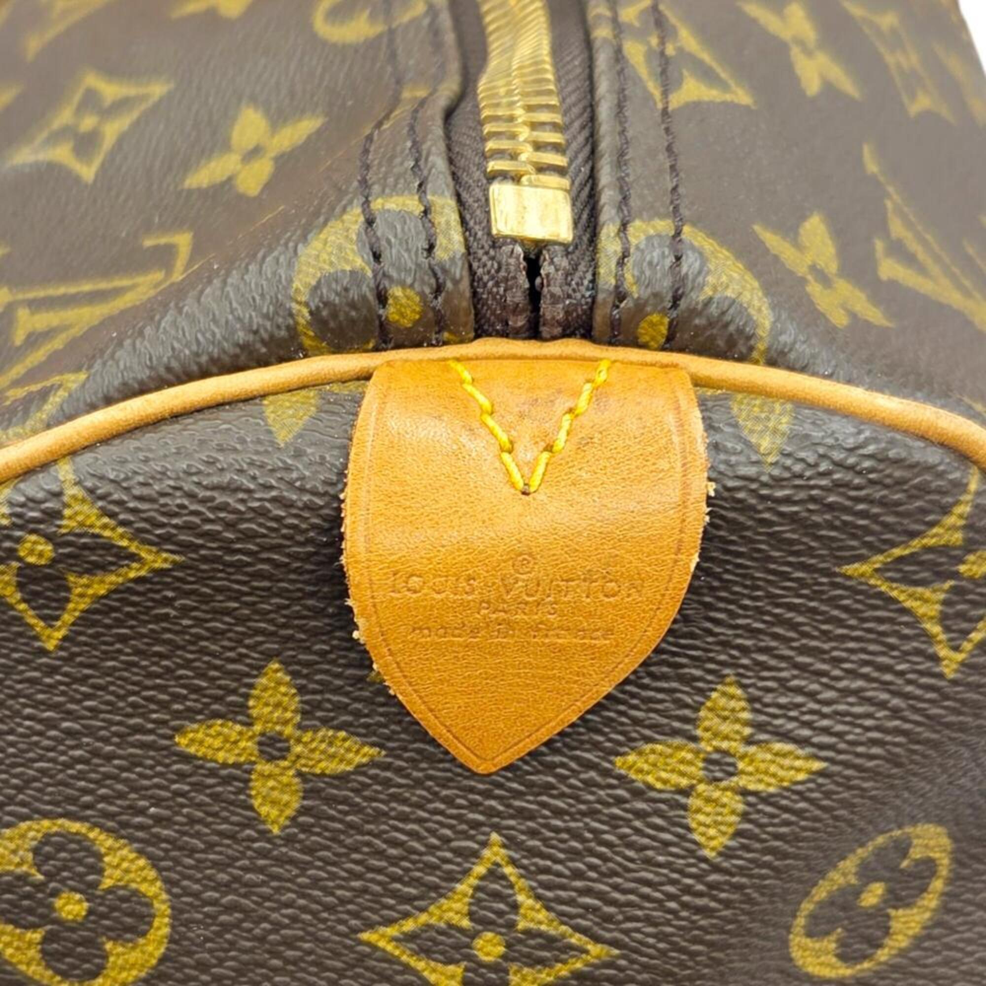 Louis Vuitton Monogram Brown Monogram Boston Bag Handbag (Pre-Owned)