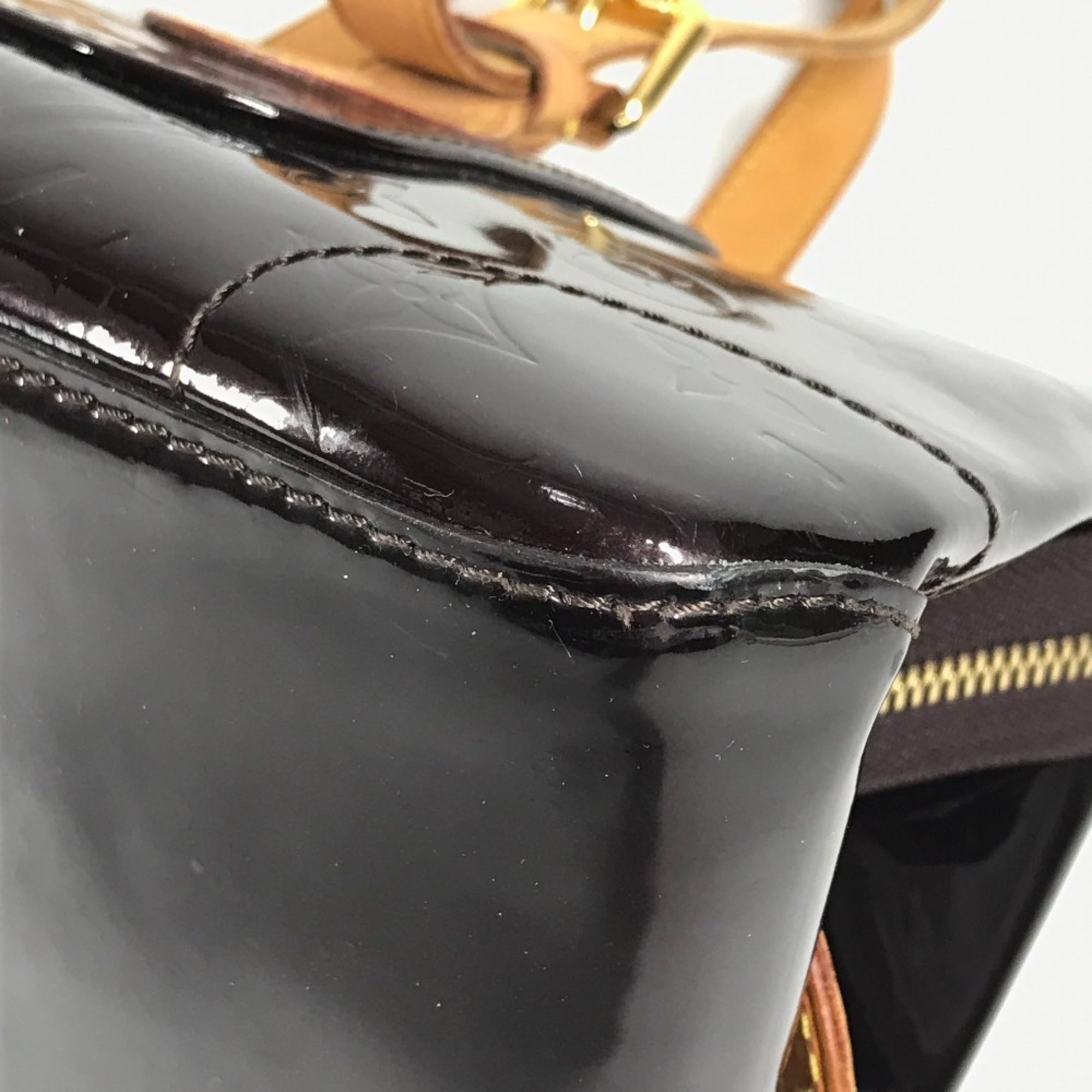 Louis Vuitton Amarante Monogram Purple Monogram Vernis Shoulder Bag (Pre-Owned)