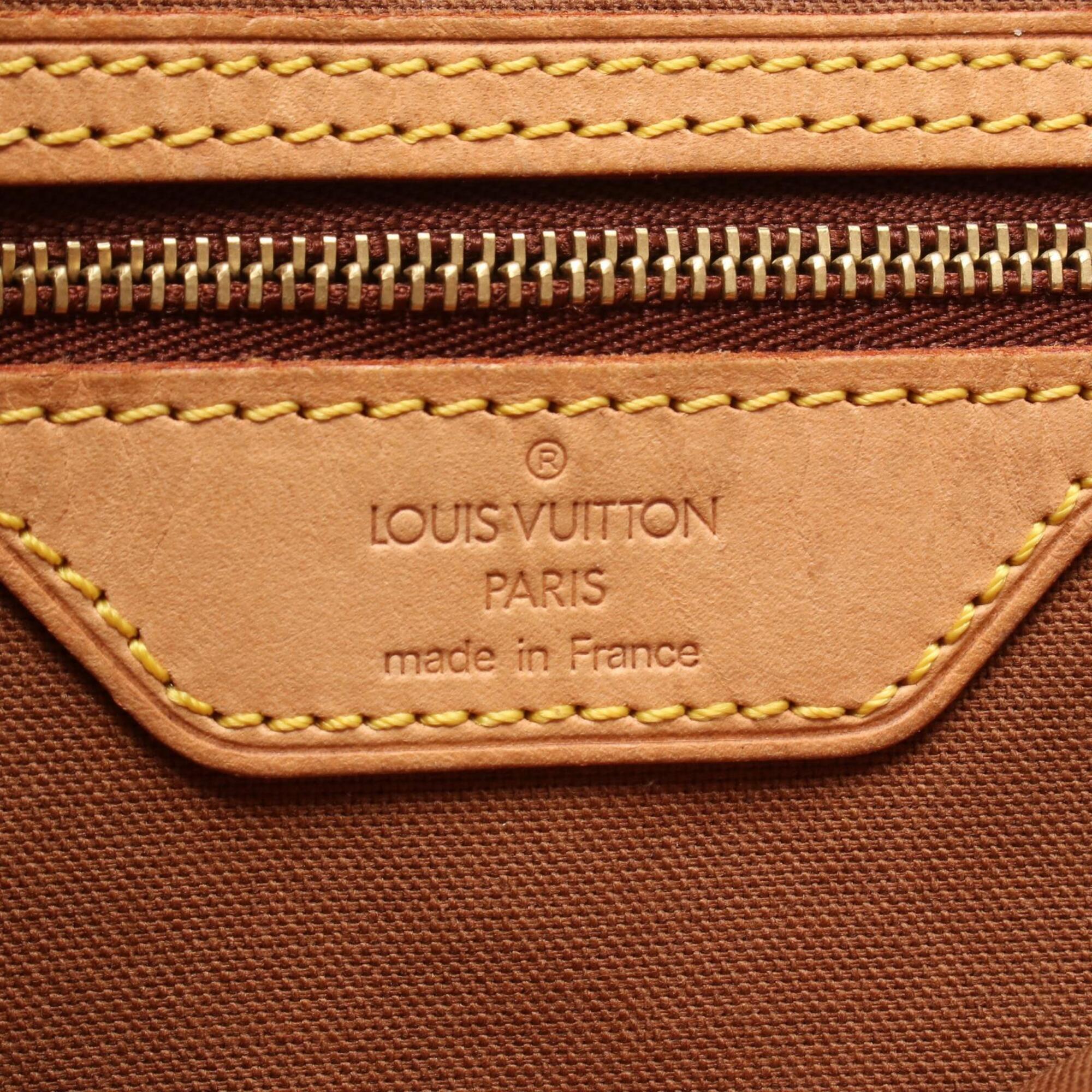 Louis Vuitton Brown Monogram Monogram Leather Handbag Tote Bag (Pre-Owned)