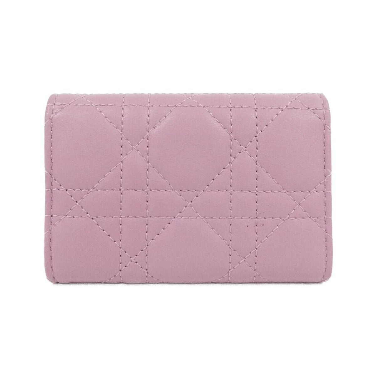 Christian Dior Pink Leather Wallet (Bi-Fold) (Pre-Owned)