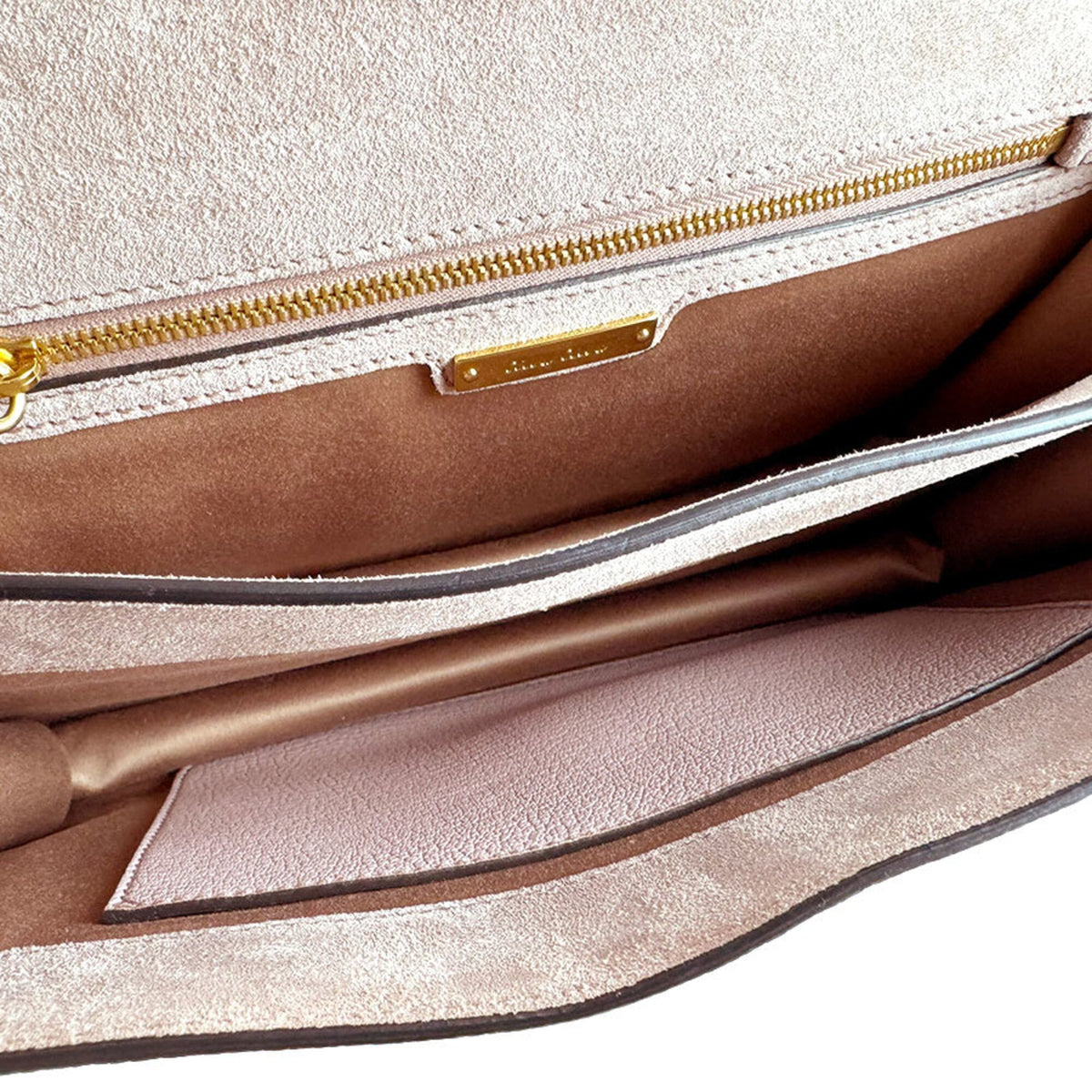 Miu Miu Light Pink Leather Handbag Shoulder Bag (Pre-Owned)