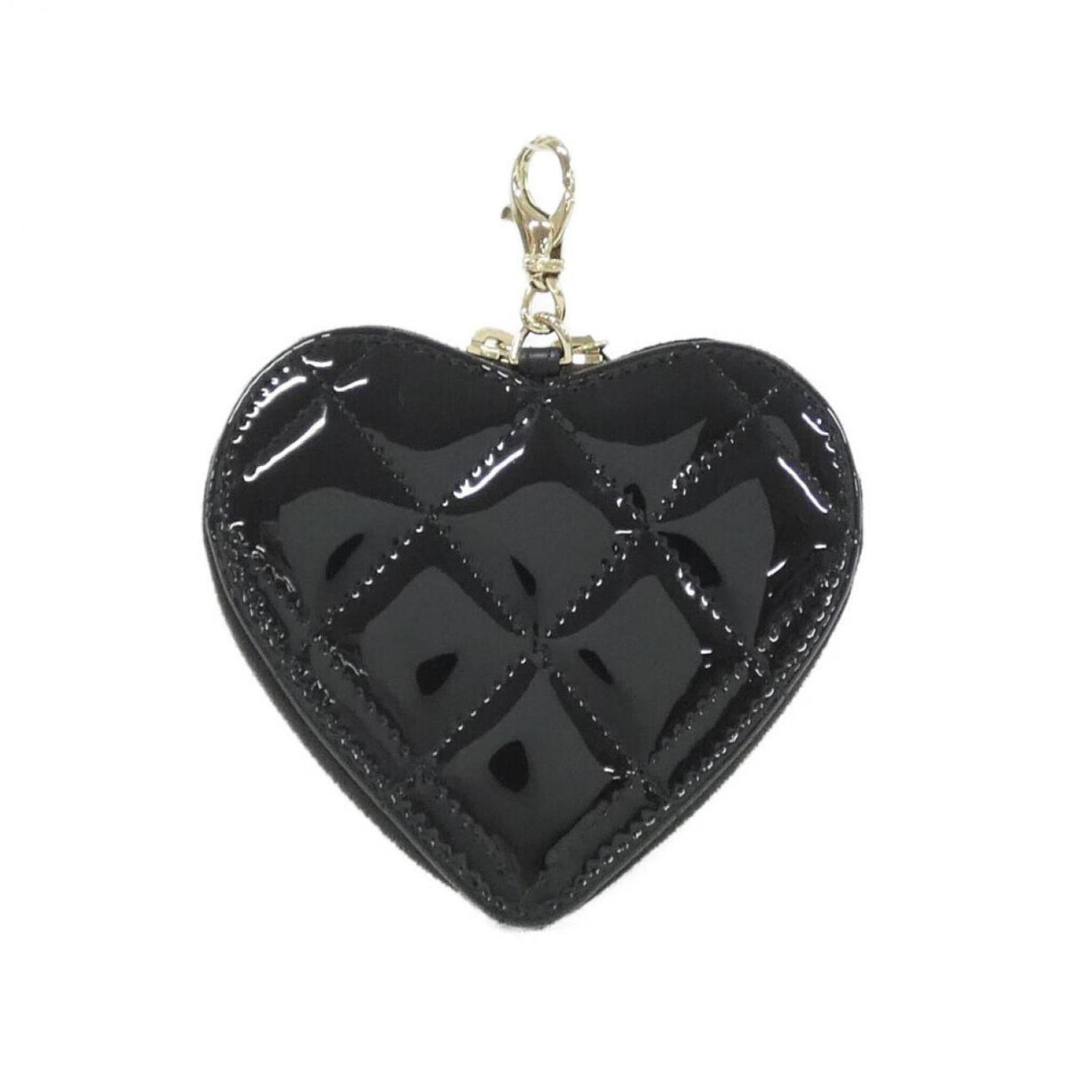 Chanel Black Leather Coin Purse/Coin Case (Pre-Owned)