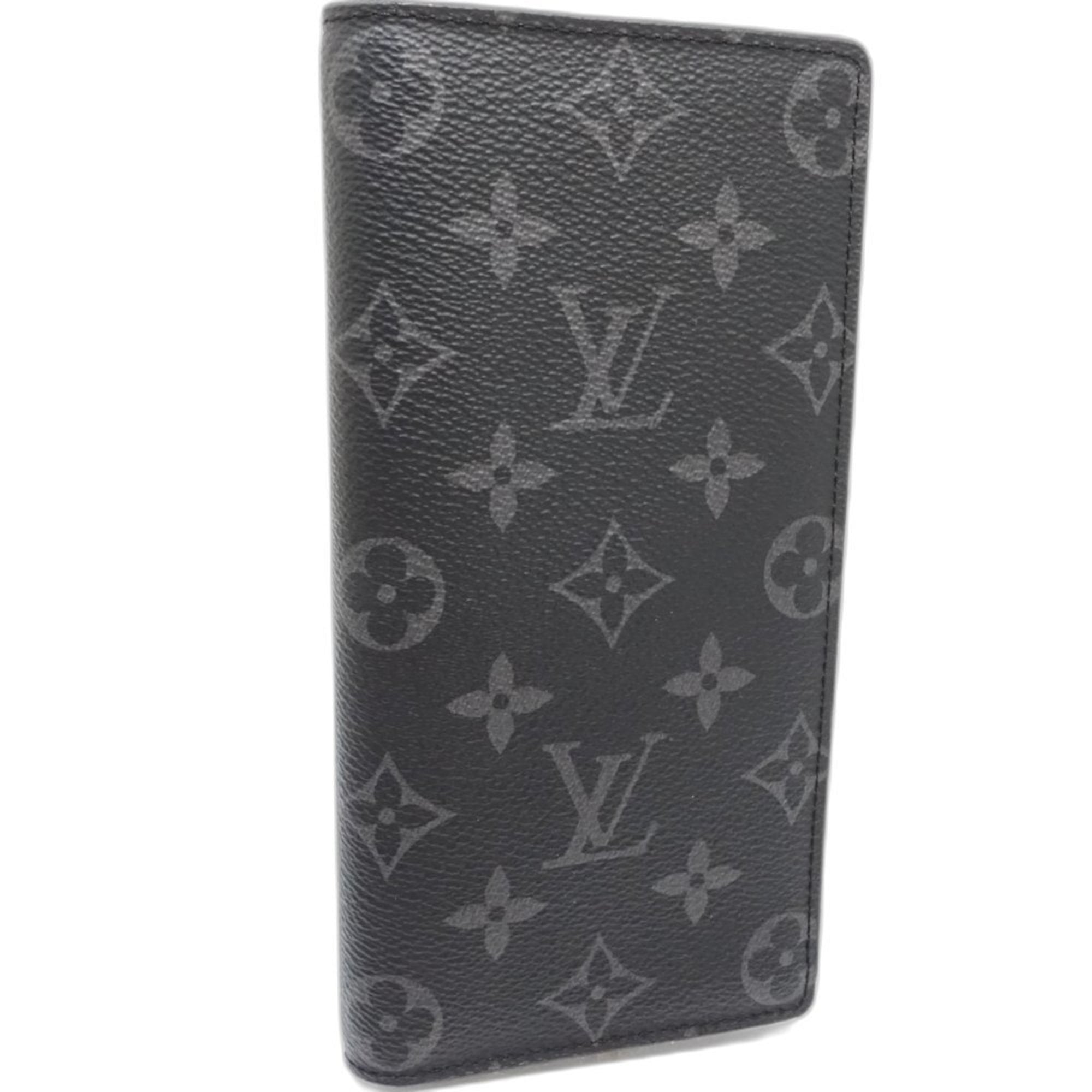 Louis Vuitton Monogram Eclipse Black Monogram Eclipse Monogram Eclipse Long Wallet (Bi-Fold) (Pre-Owned)