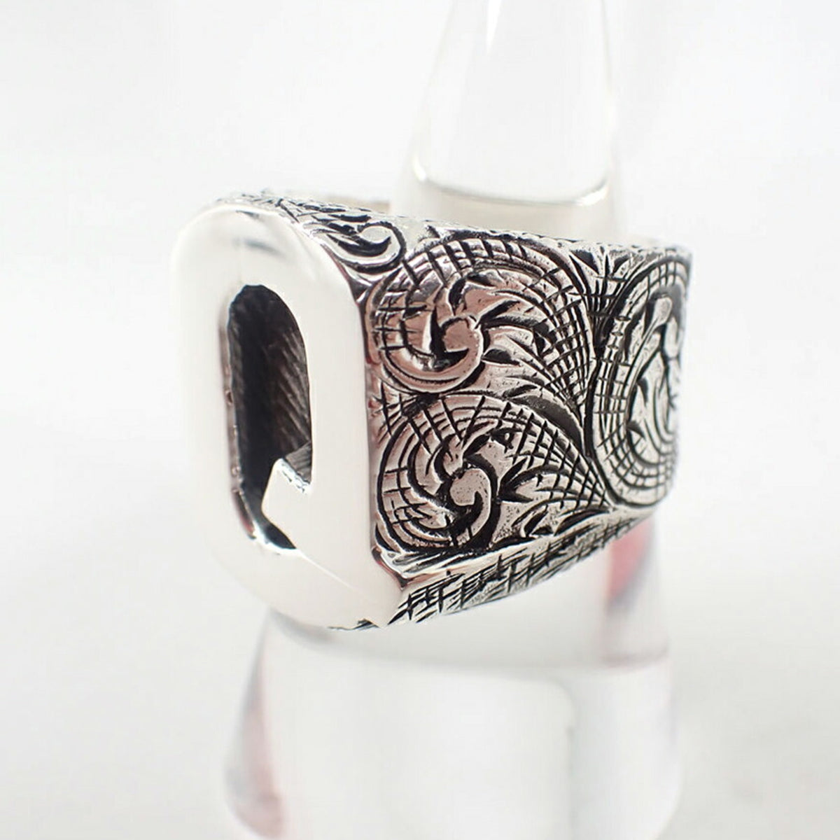 Gucci Sterling Silver 925 Band Ring (Pre-Owned)