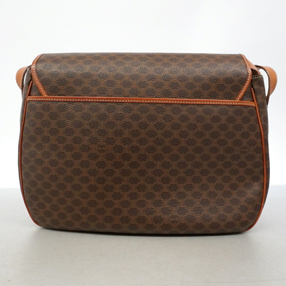 Celine Brown Pvc Shoulder Bag (Pre-Owned)