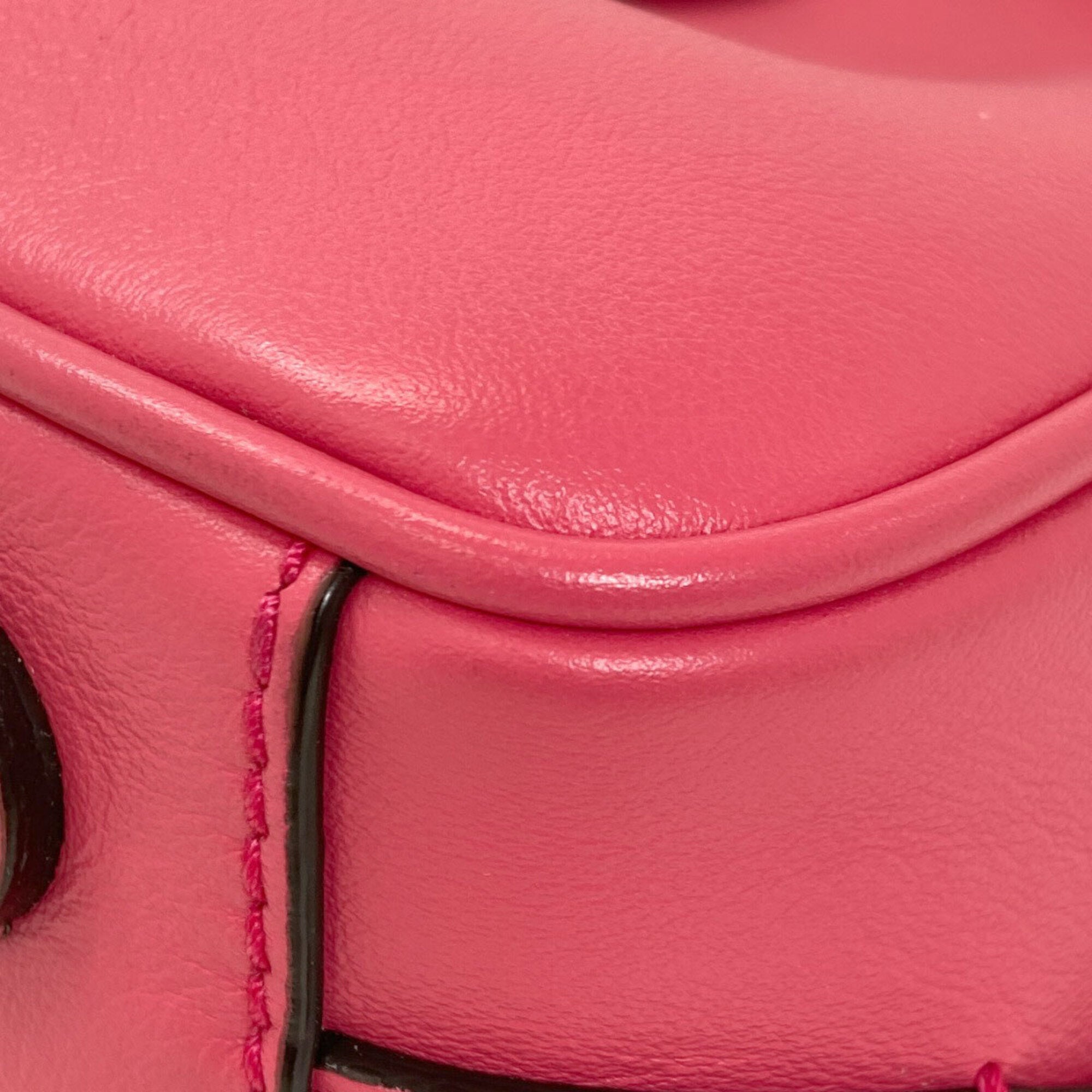 Jimmy Choo Pink Leather Handbag (Pre-Owned)