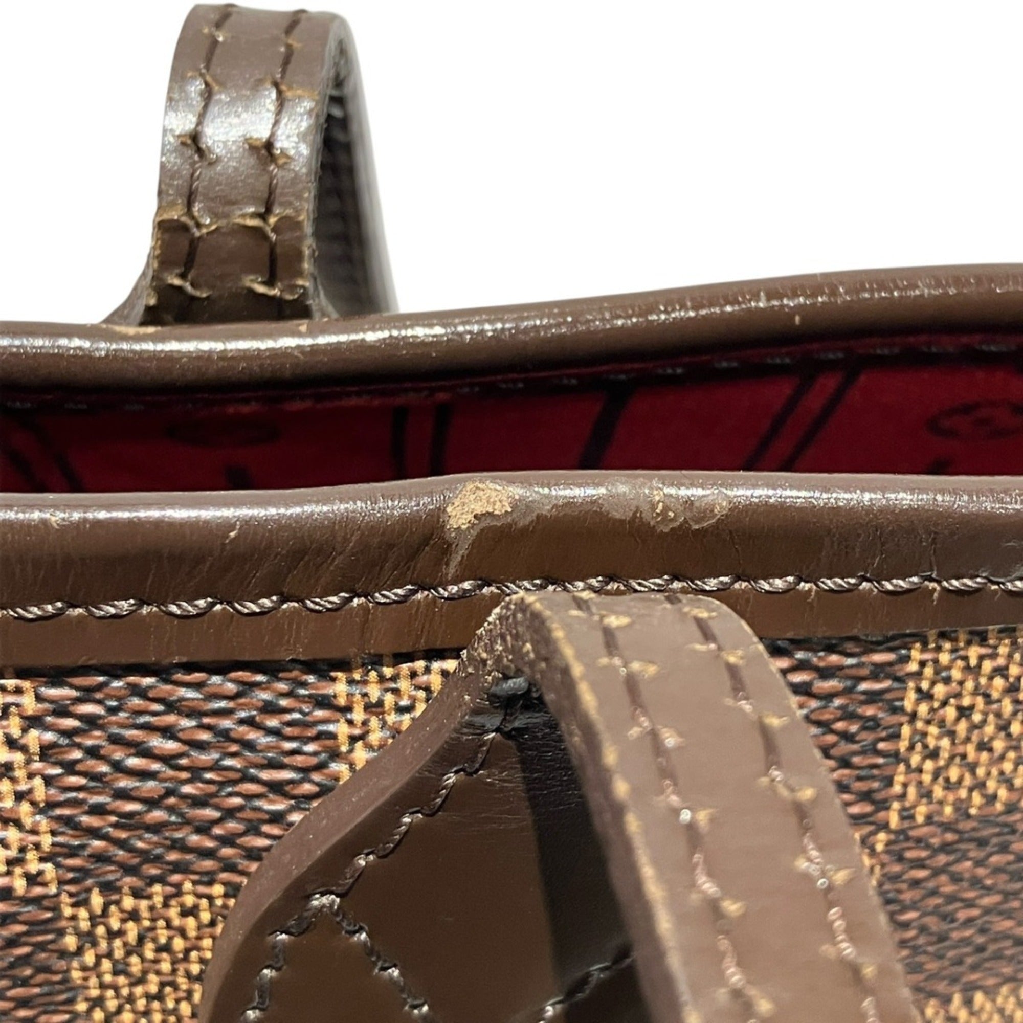 Louis Vuitton Brown Damier Canvas Tote Bag (Pre-Owned)