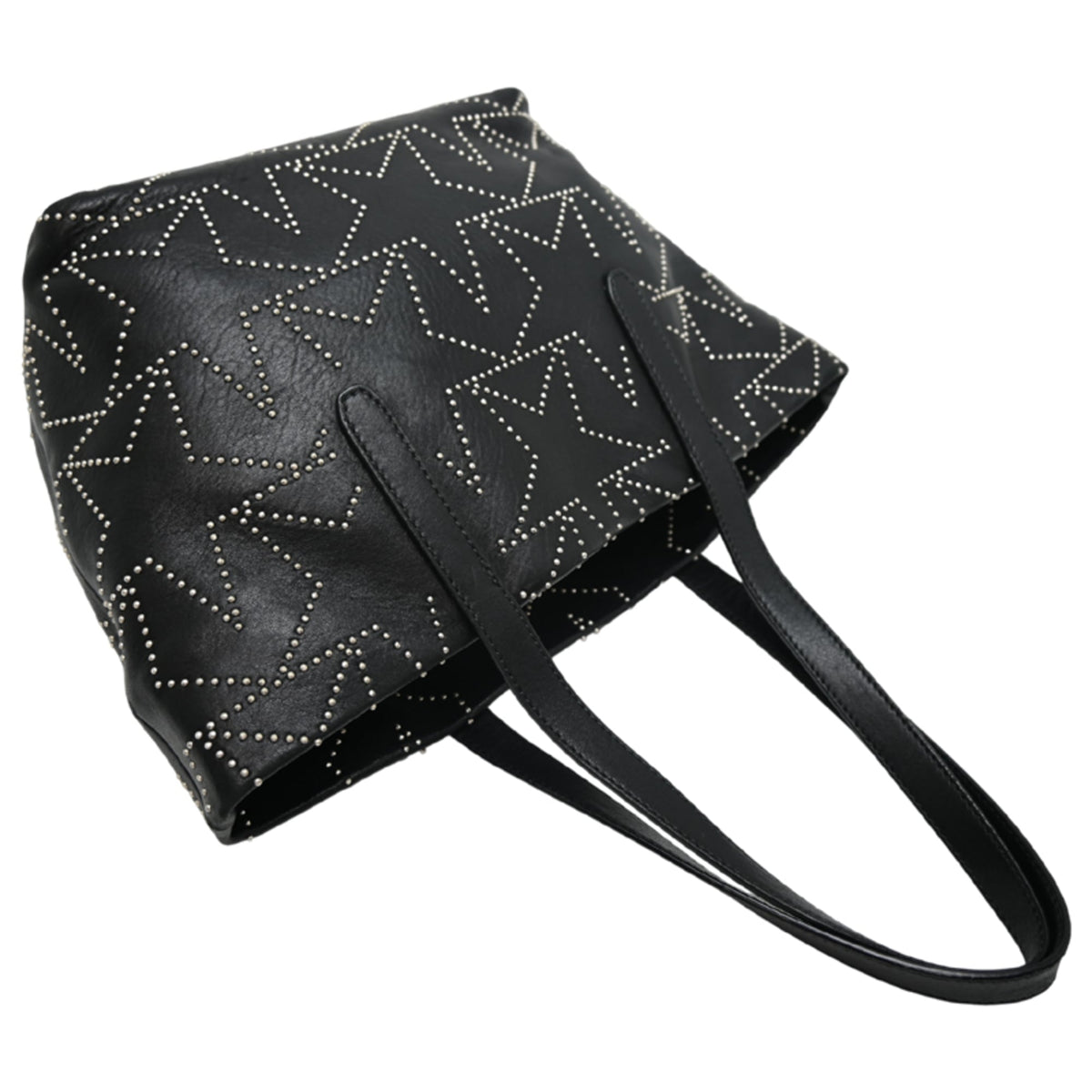 Jimmy Choo Black Leather Tote Bag (Pre-Owned)