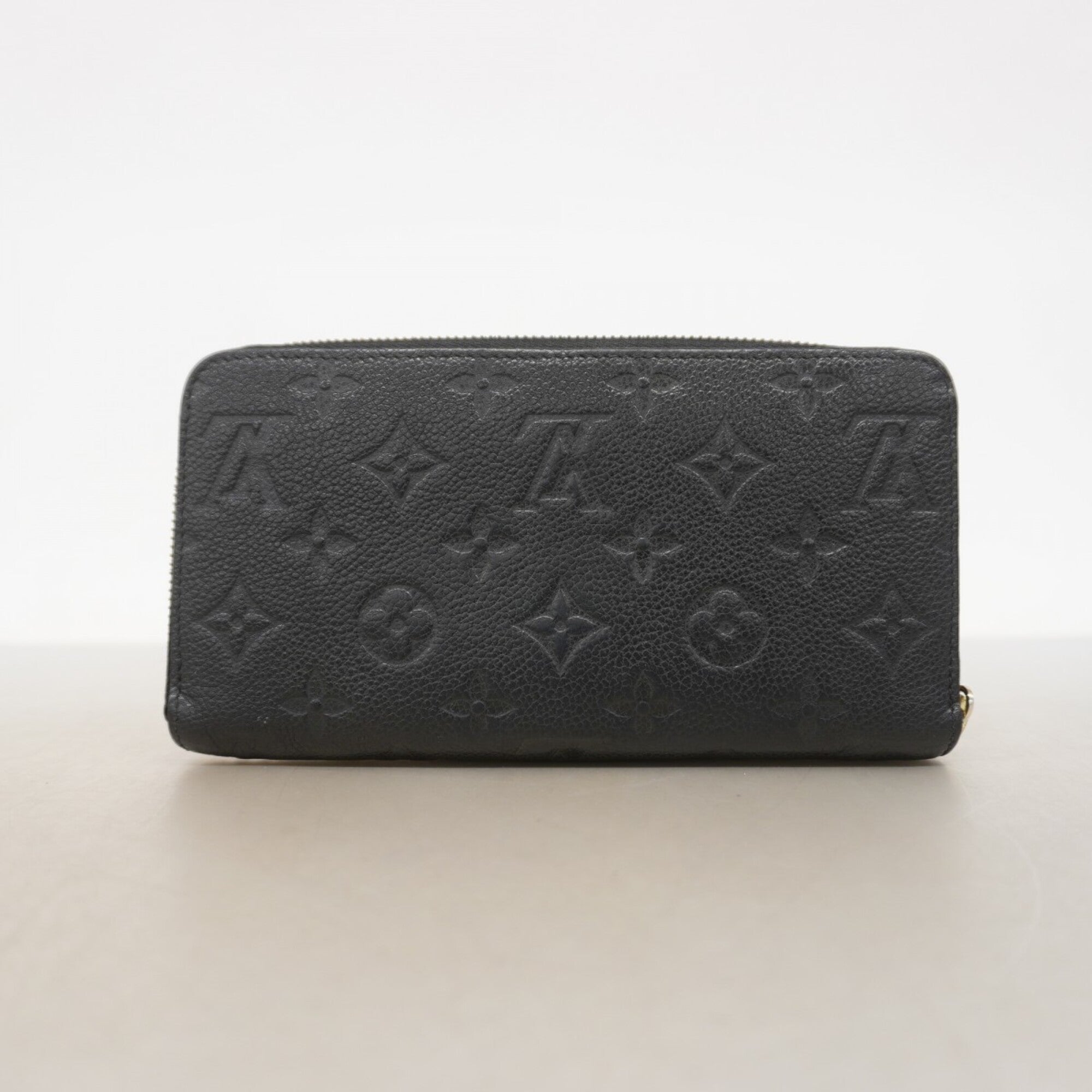 Louis Vuitton Noir Long Wallet (Bi-Fold) (Pre-Owned)