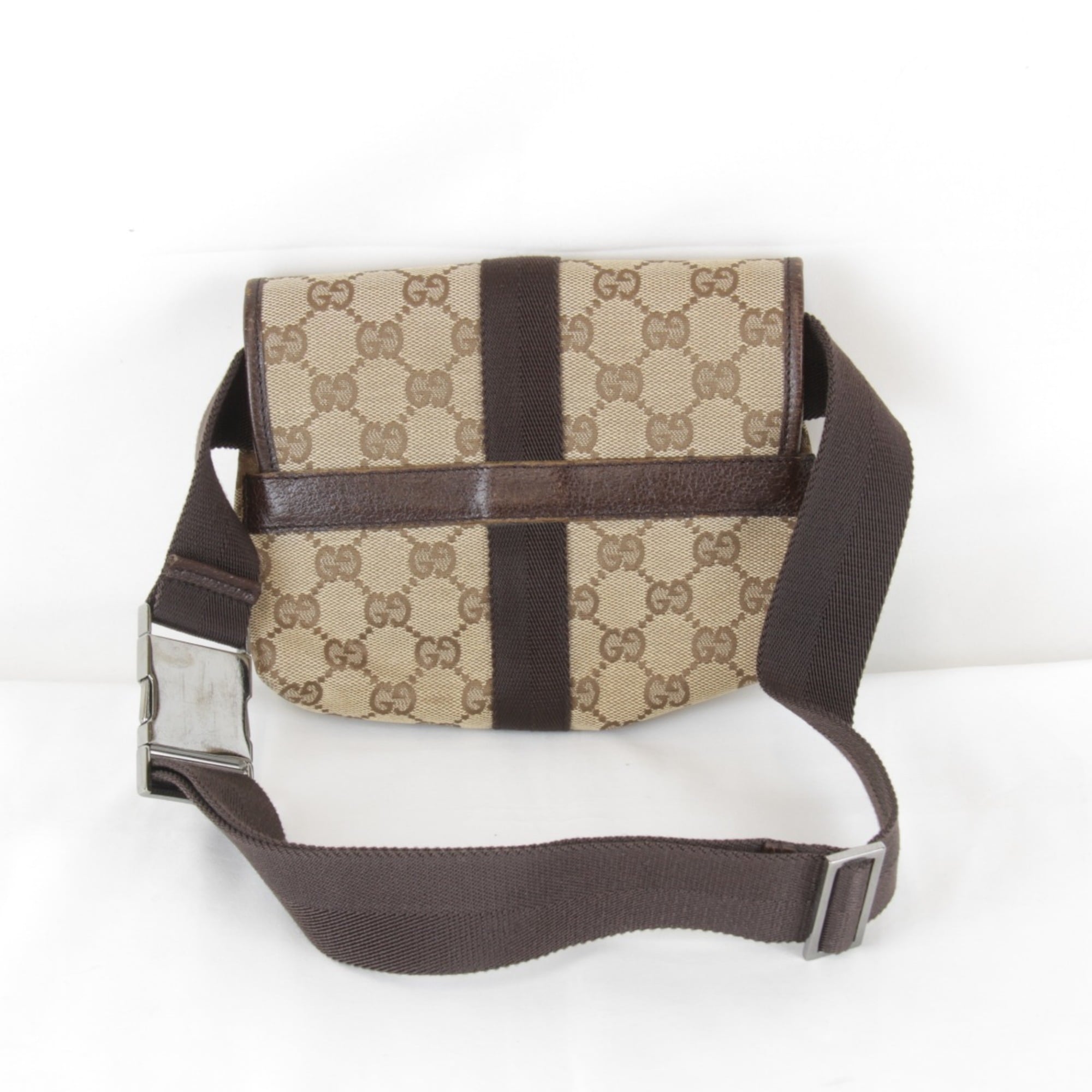 Gucci Beige Gg Canvas Fanny Pack (Pre-Owned)